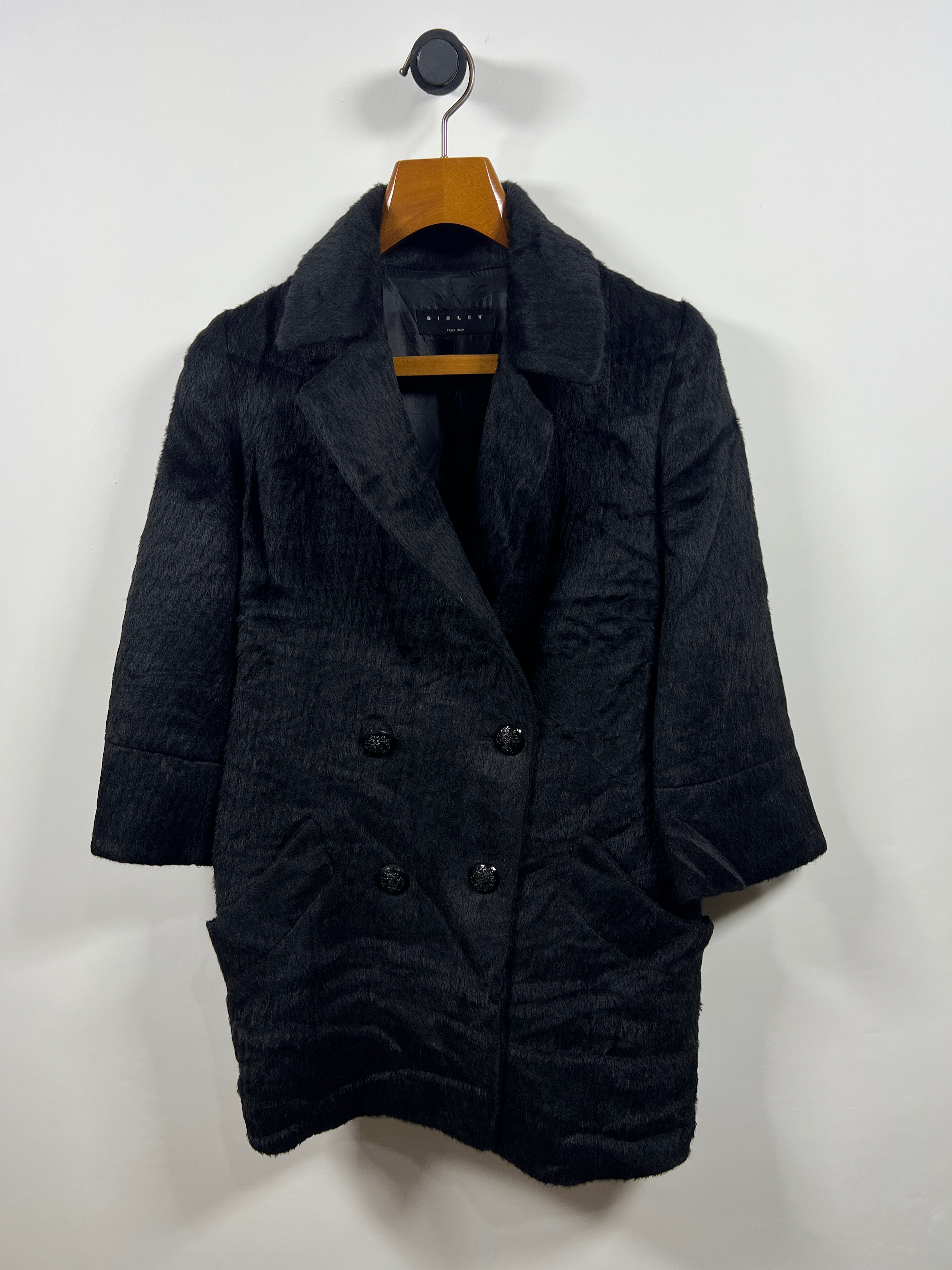 Sisley Wool Long Coat (Women) (Medium)