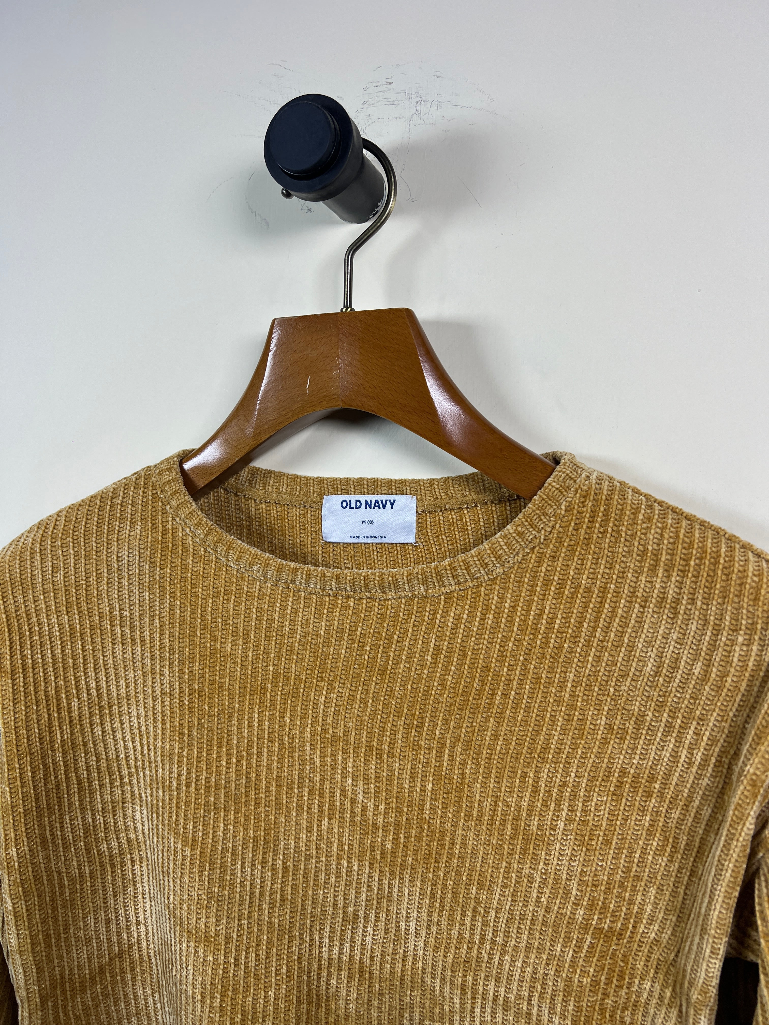 Old Navy Crop Velvet Sweater (Women) (Medium-Large)