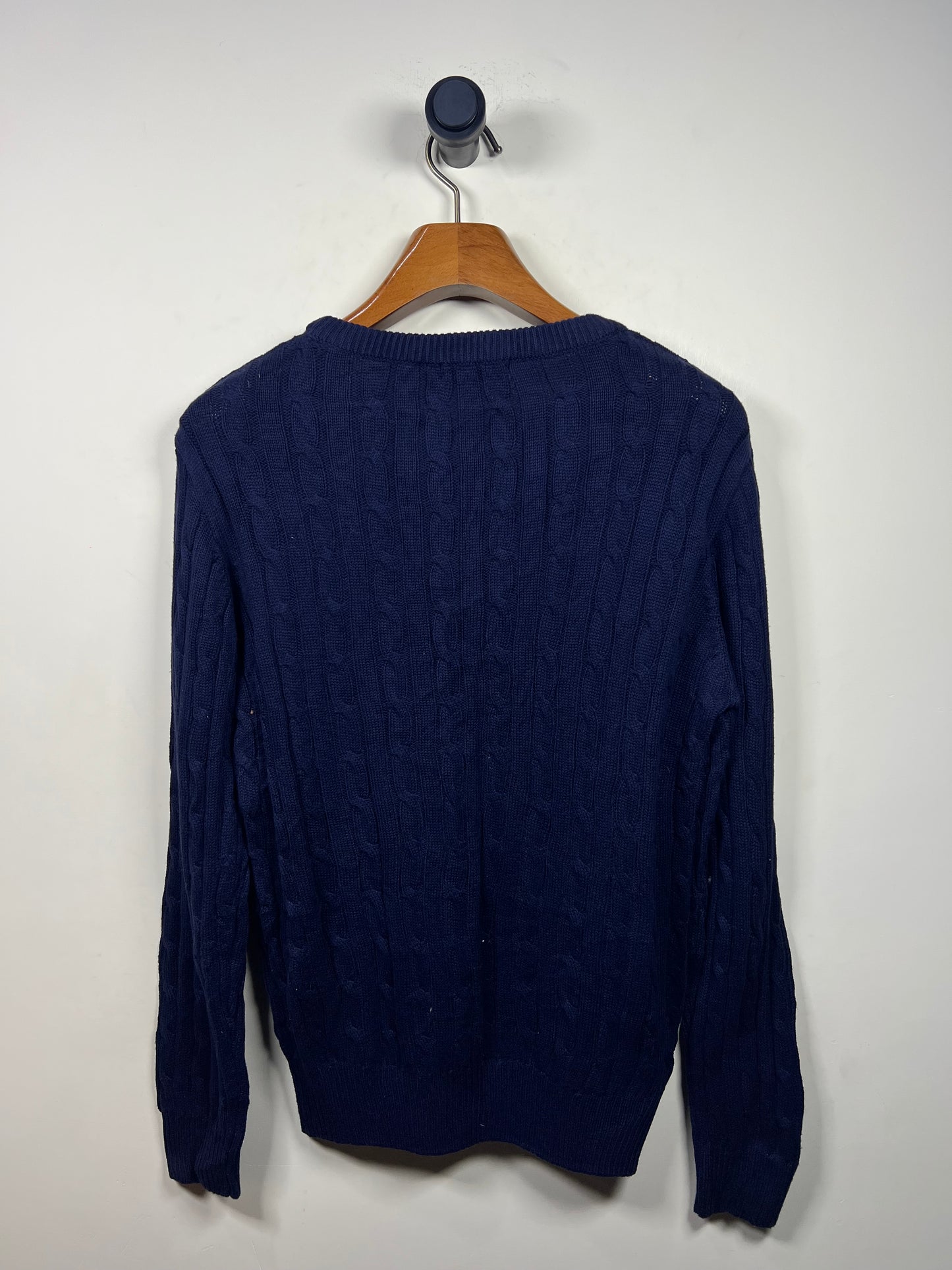 USPA Cable Knitted Sweater (Large)