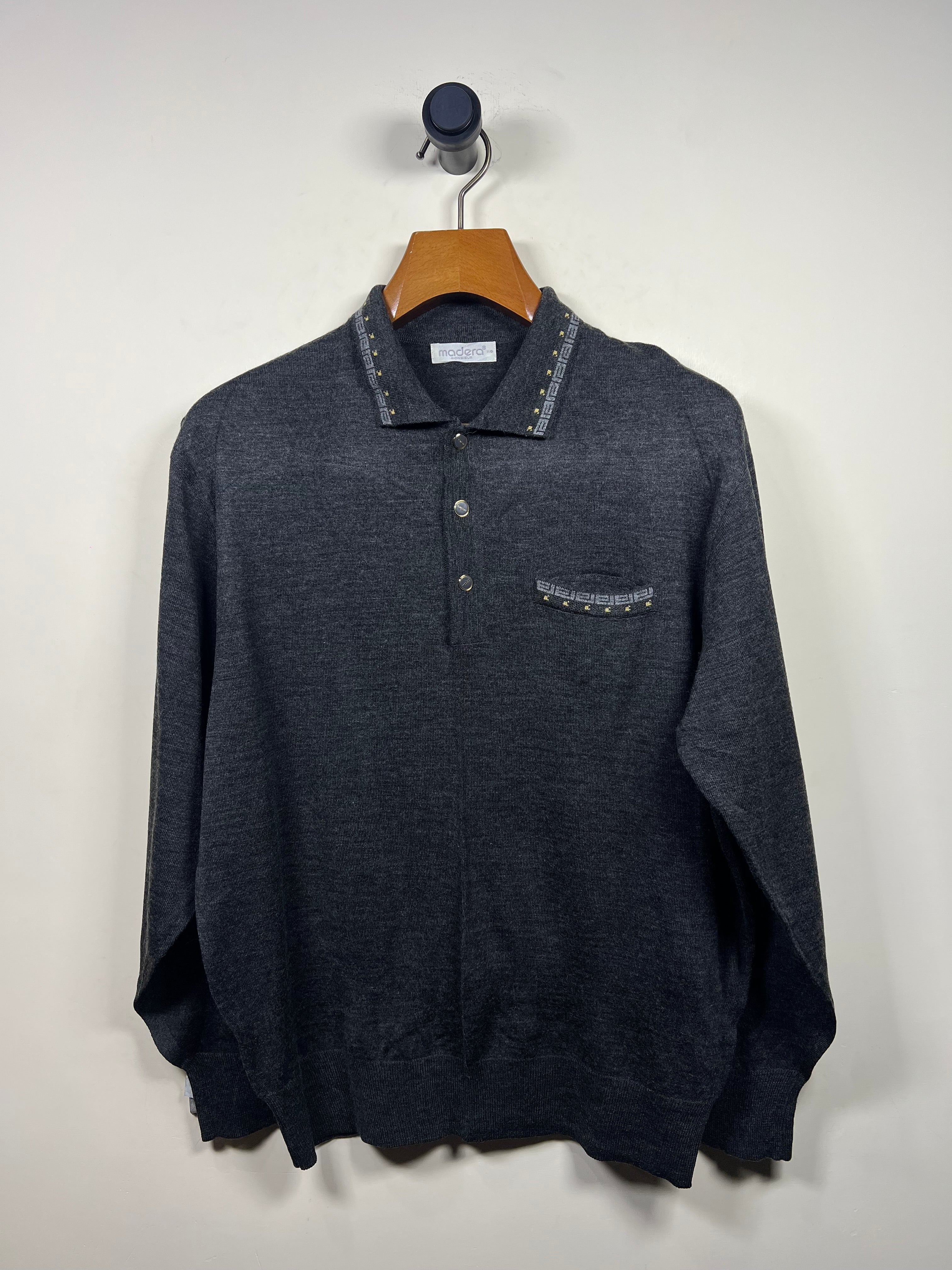 Madera Quarter Buttoned Sweater (Large)