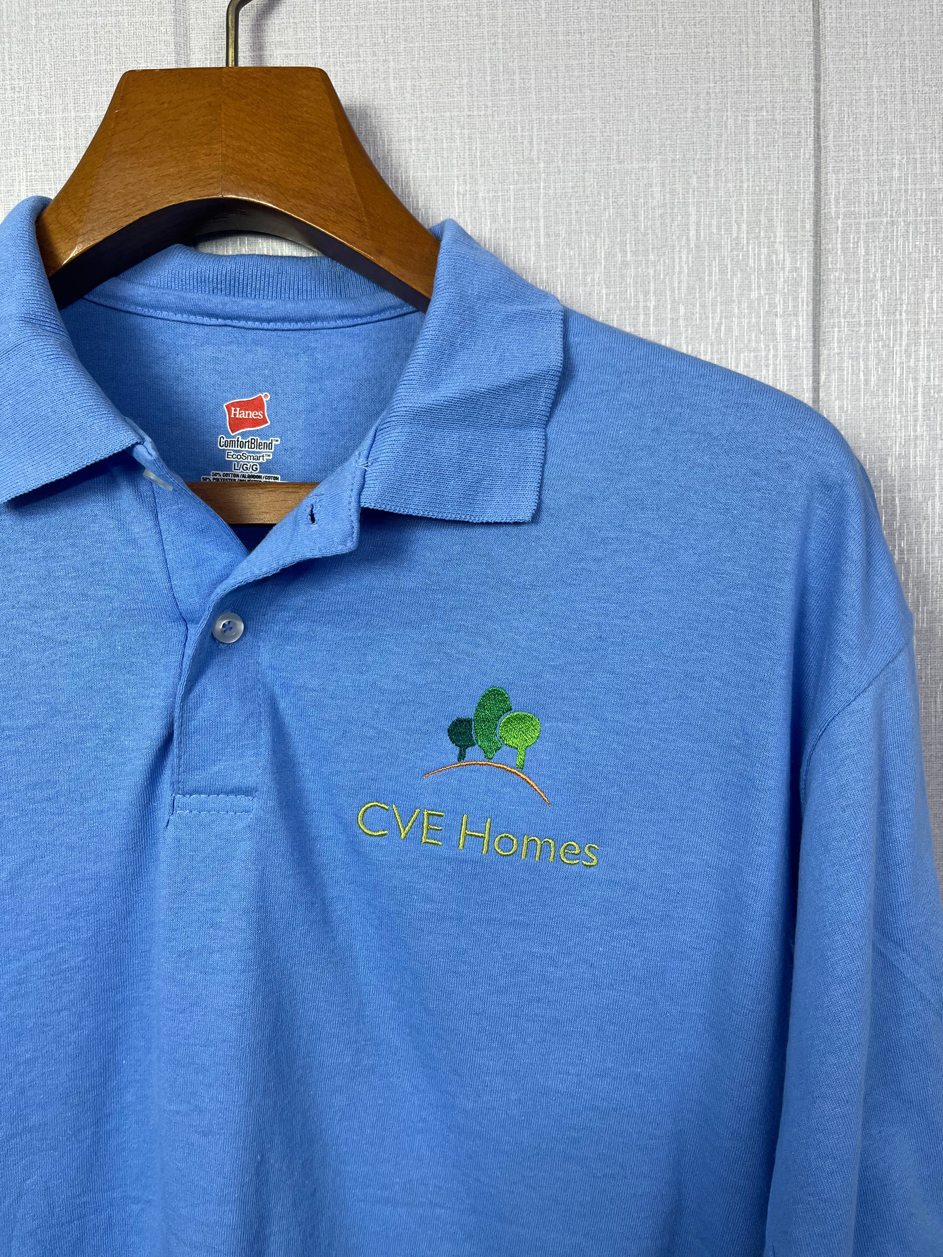 Hanes Comfort Polo (Large)