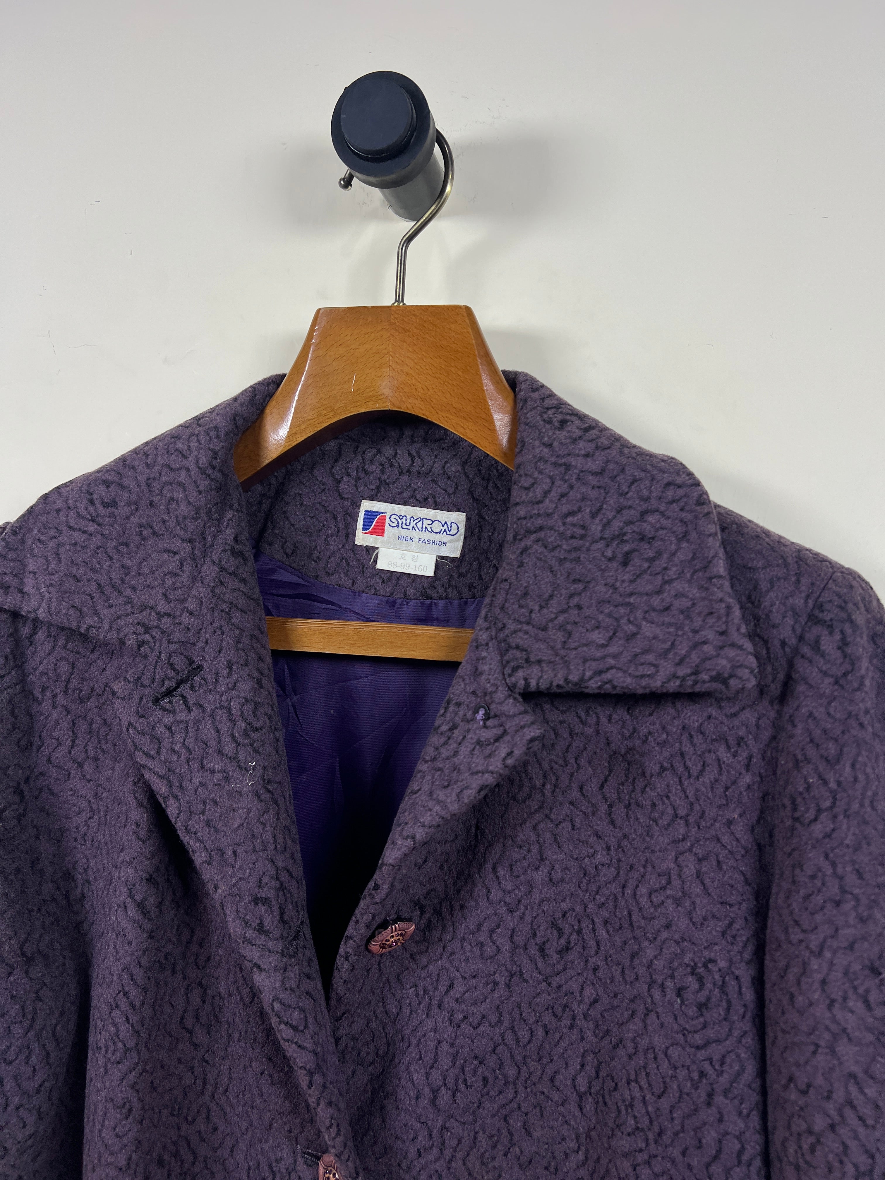 Silk Road Wool Long Coat (Women) (X-Large)