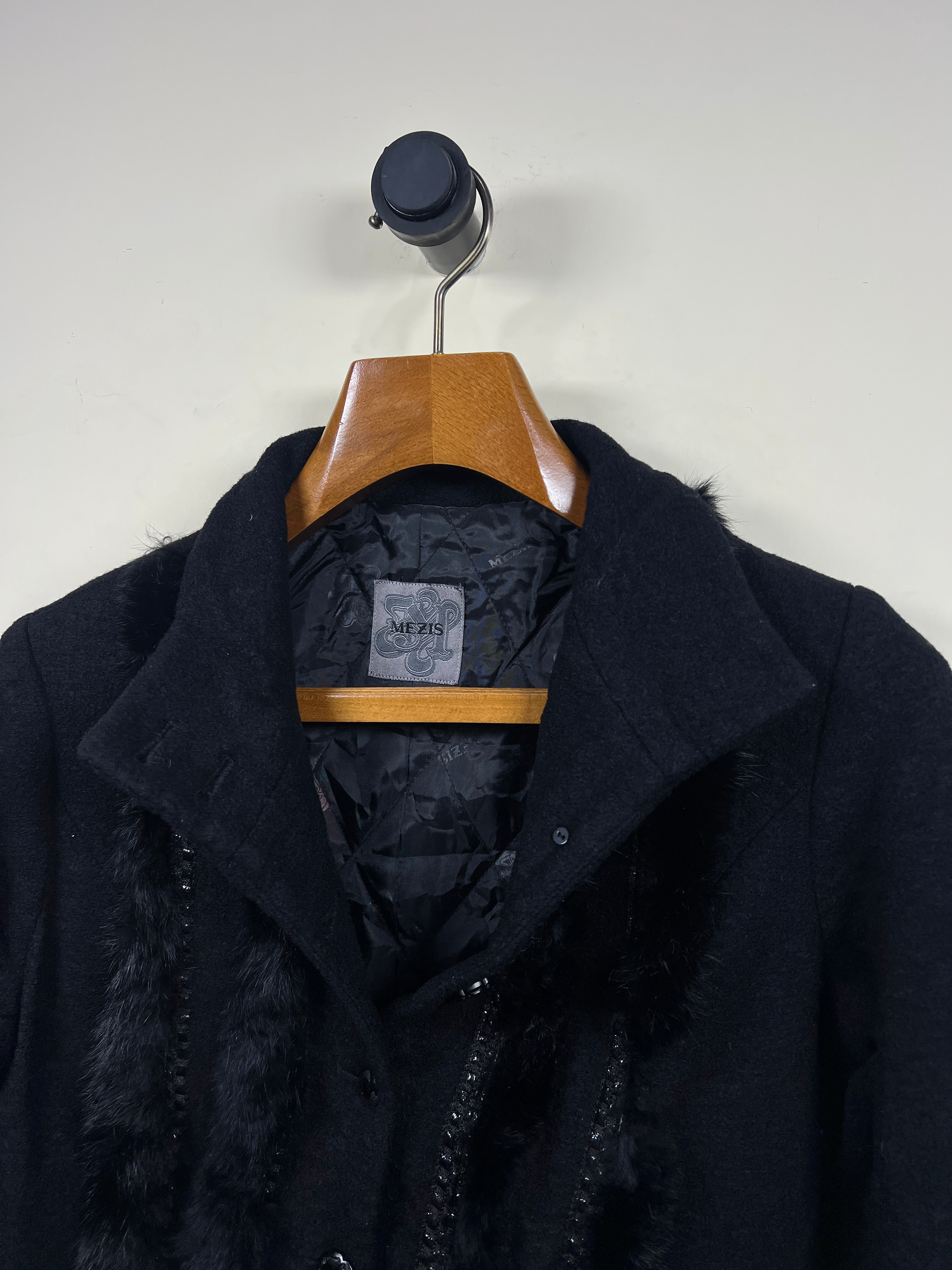 Mezis Wool Long Coat (Women) (Medium-Large)