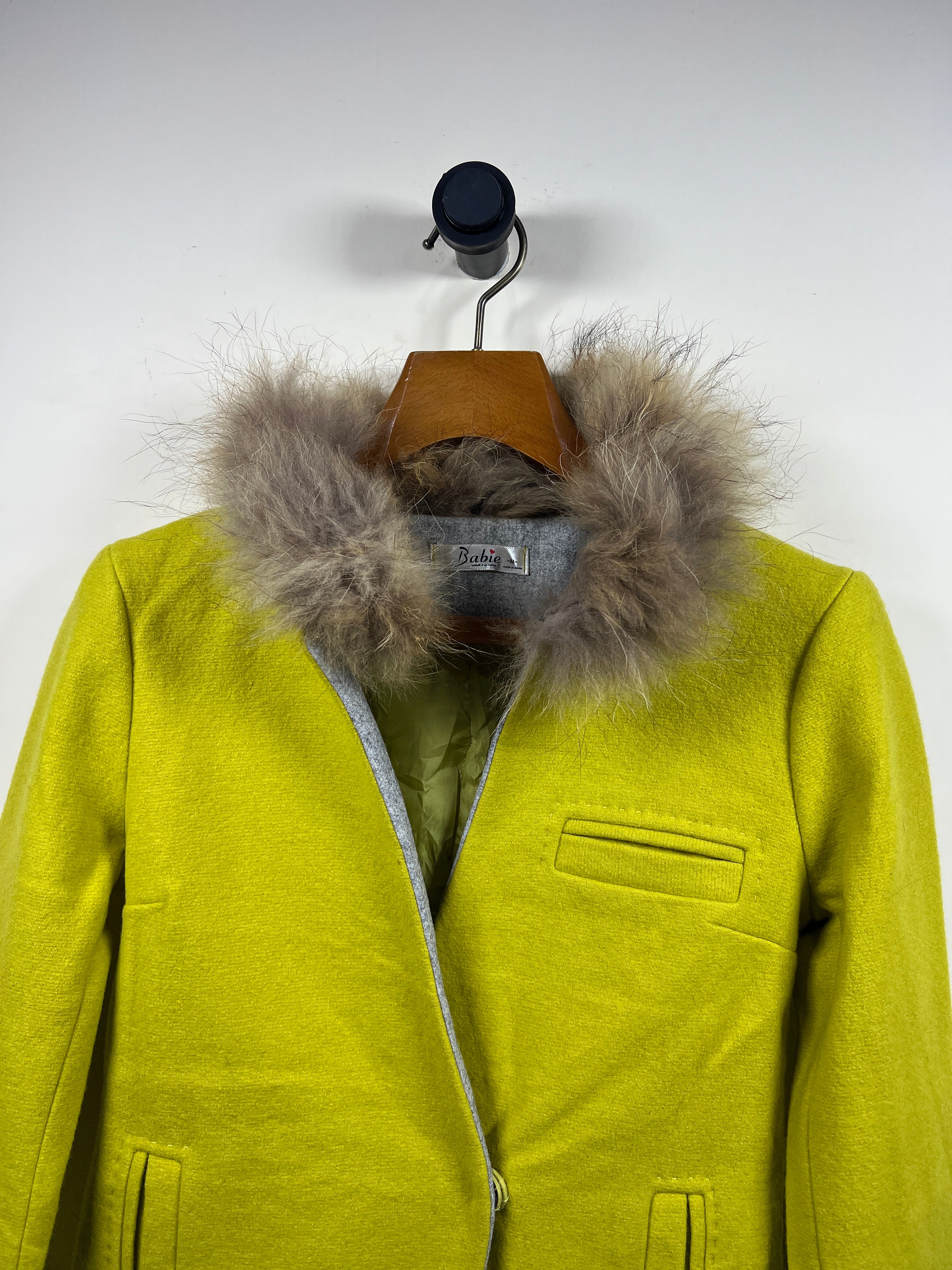 Babie Wool Long Coat (Women) (Medium-Large)