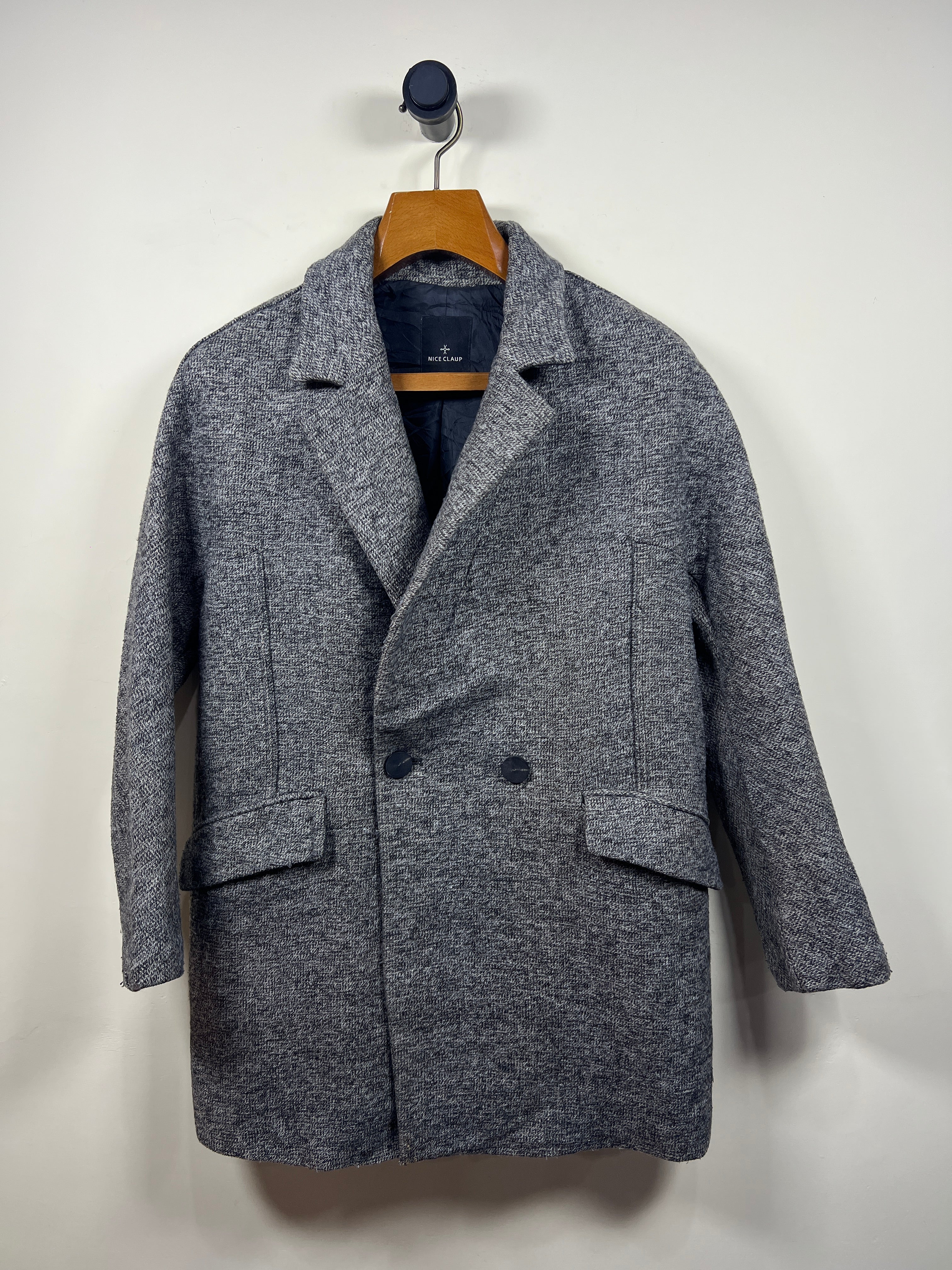 Nice Claup Wool Long Coat (Women) (Medium-Large)