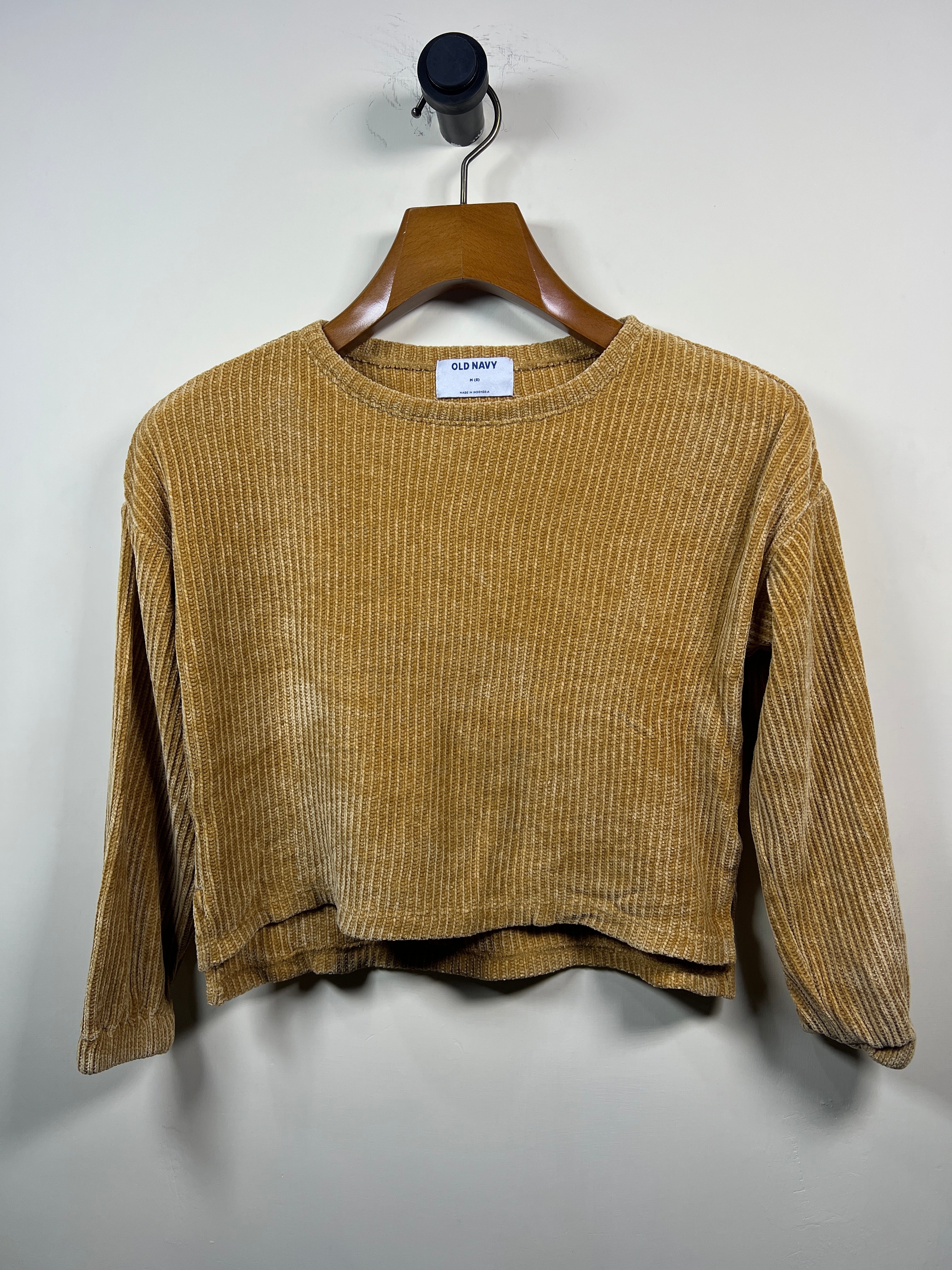 Old Navy Crop Velvet Sweater (Women) (Medium-Large)