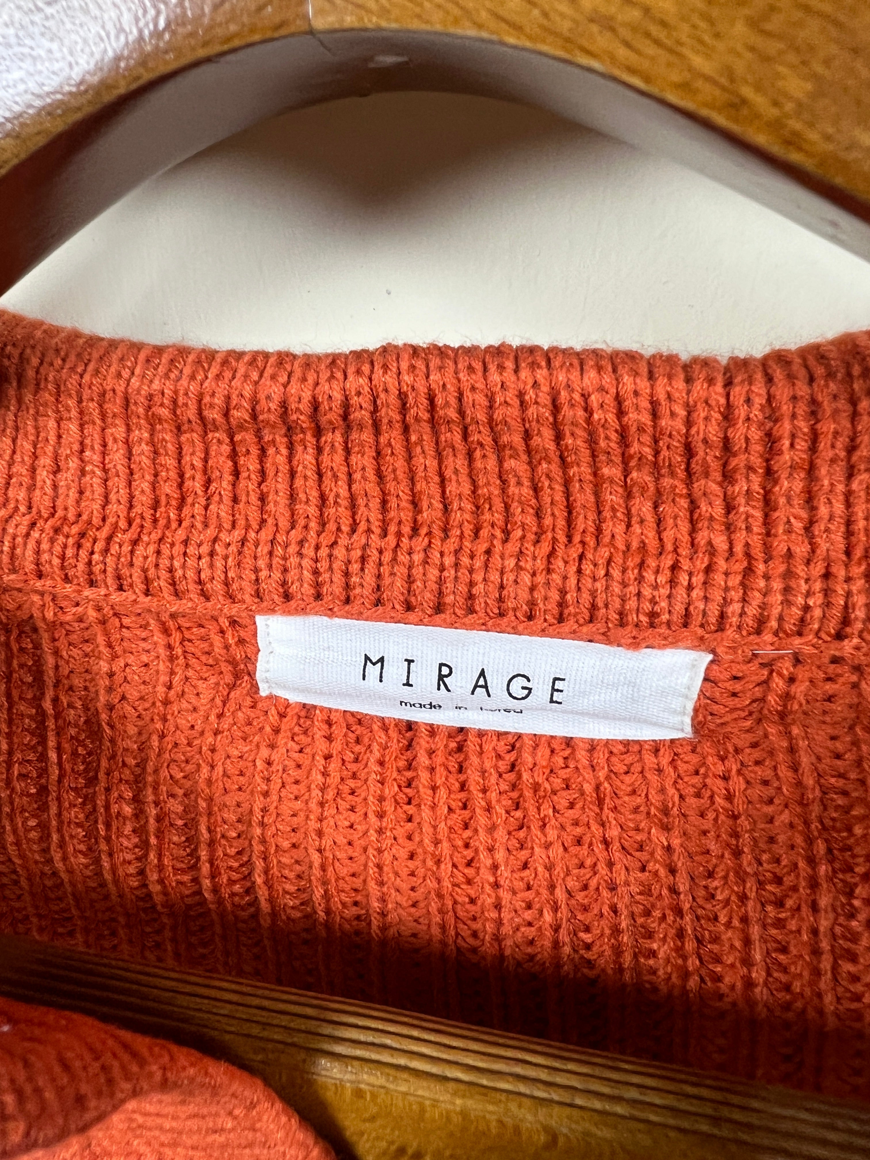 Mirage Quarter Buttoned Knitted Sweater (XXX-Large)