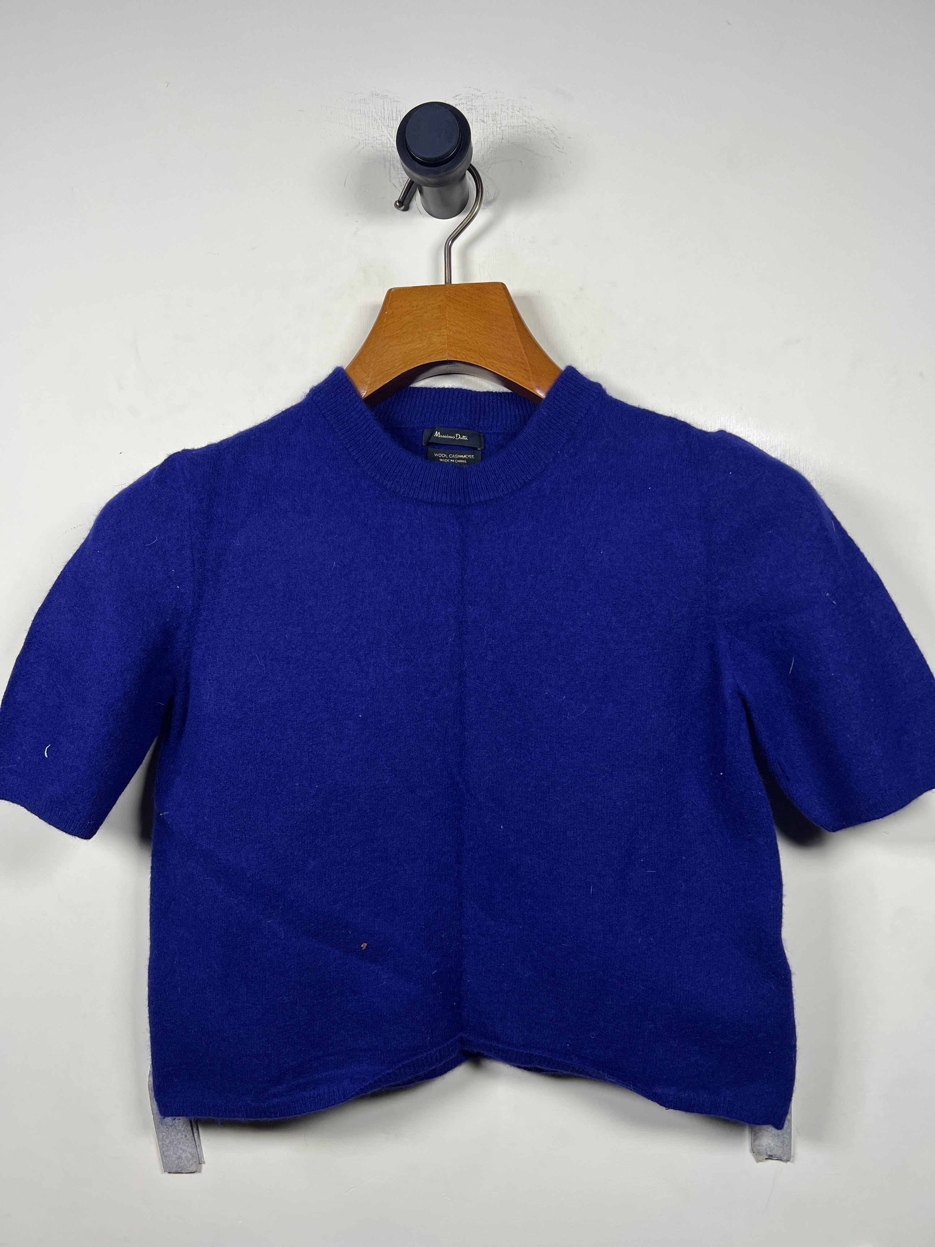 Mossimo Dutti Lambswool Crop Sweater (Women) (Small)