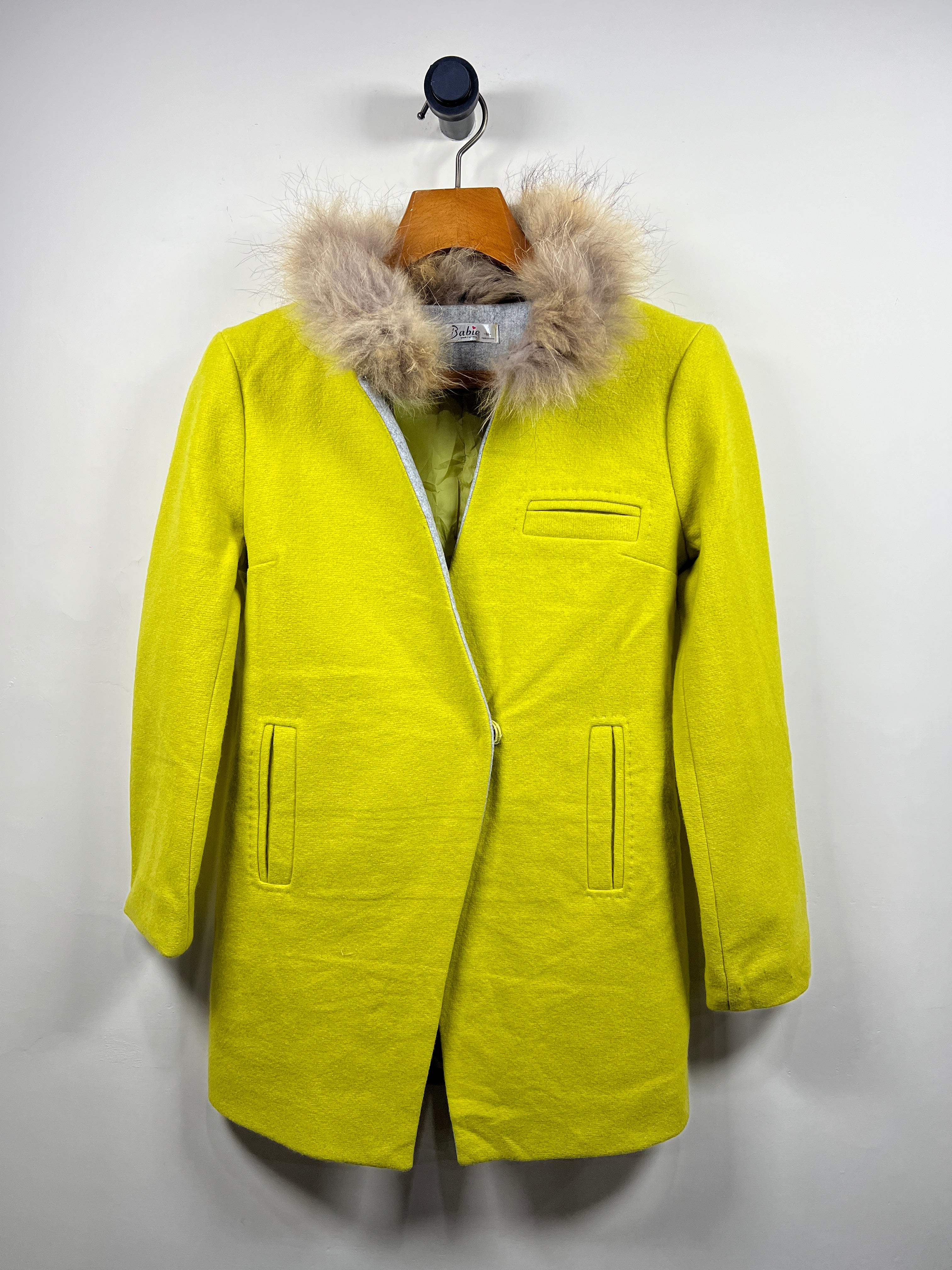 Babie Wool Long Coat (Women) (Medium-Large)