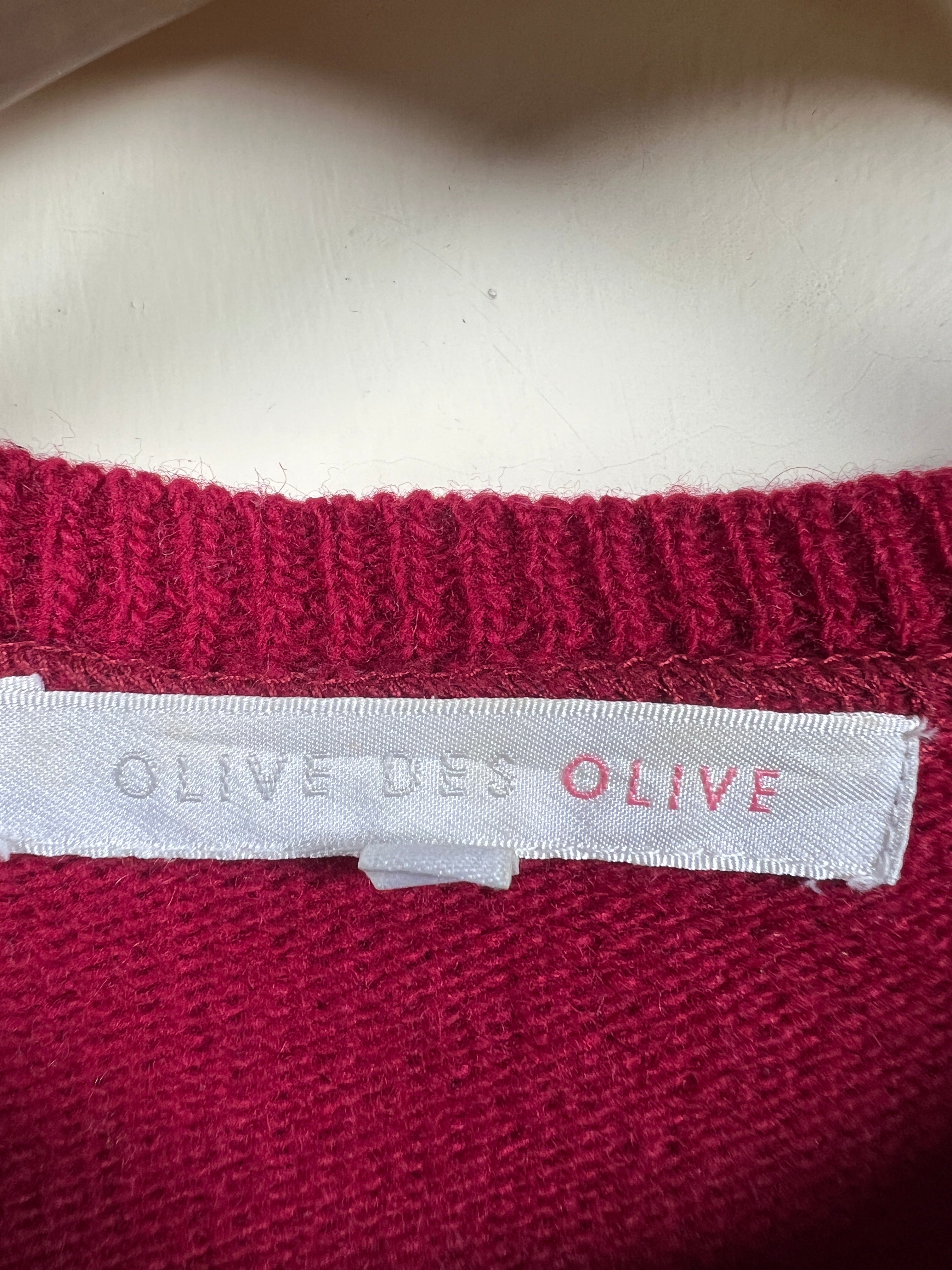 Olive Sweater (Women) (Medium-Large)