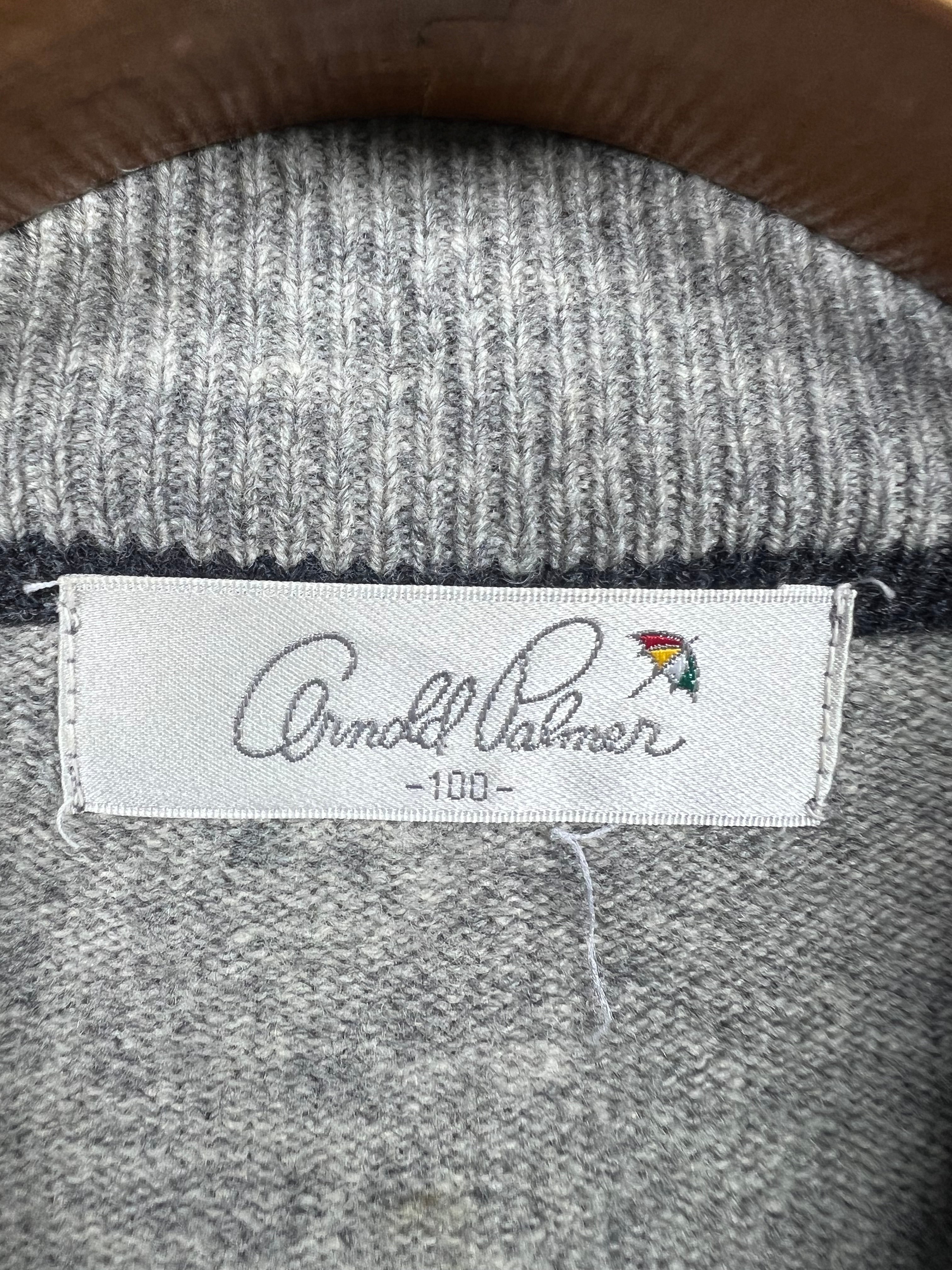 Quarter Buttoned Sweater (Large)
