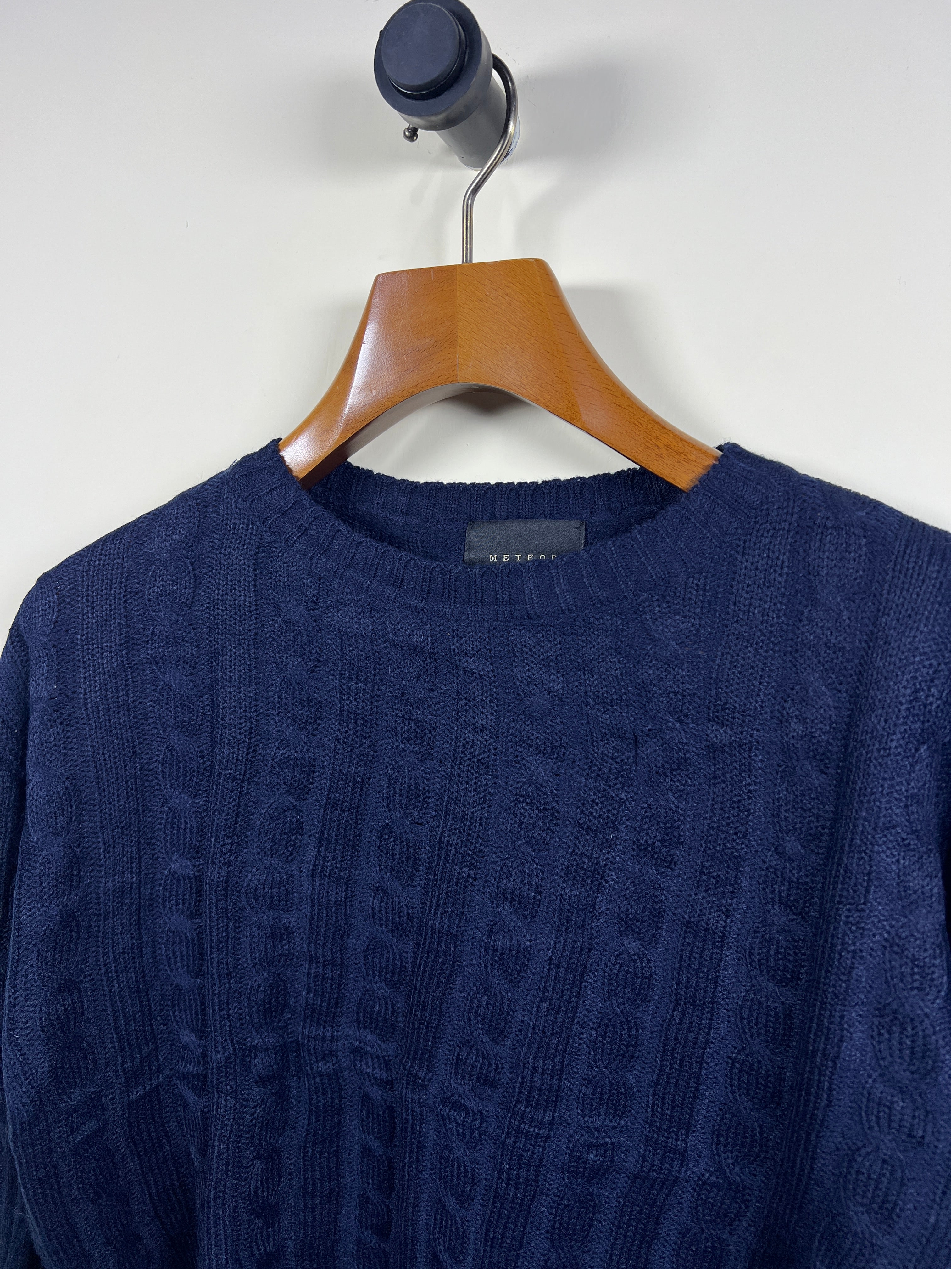 Meteor Cable Knitted Sweater (X-Large)