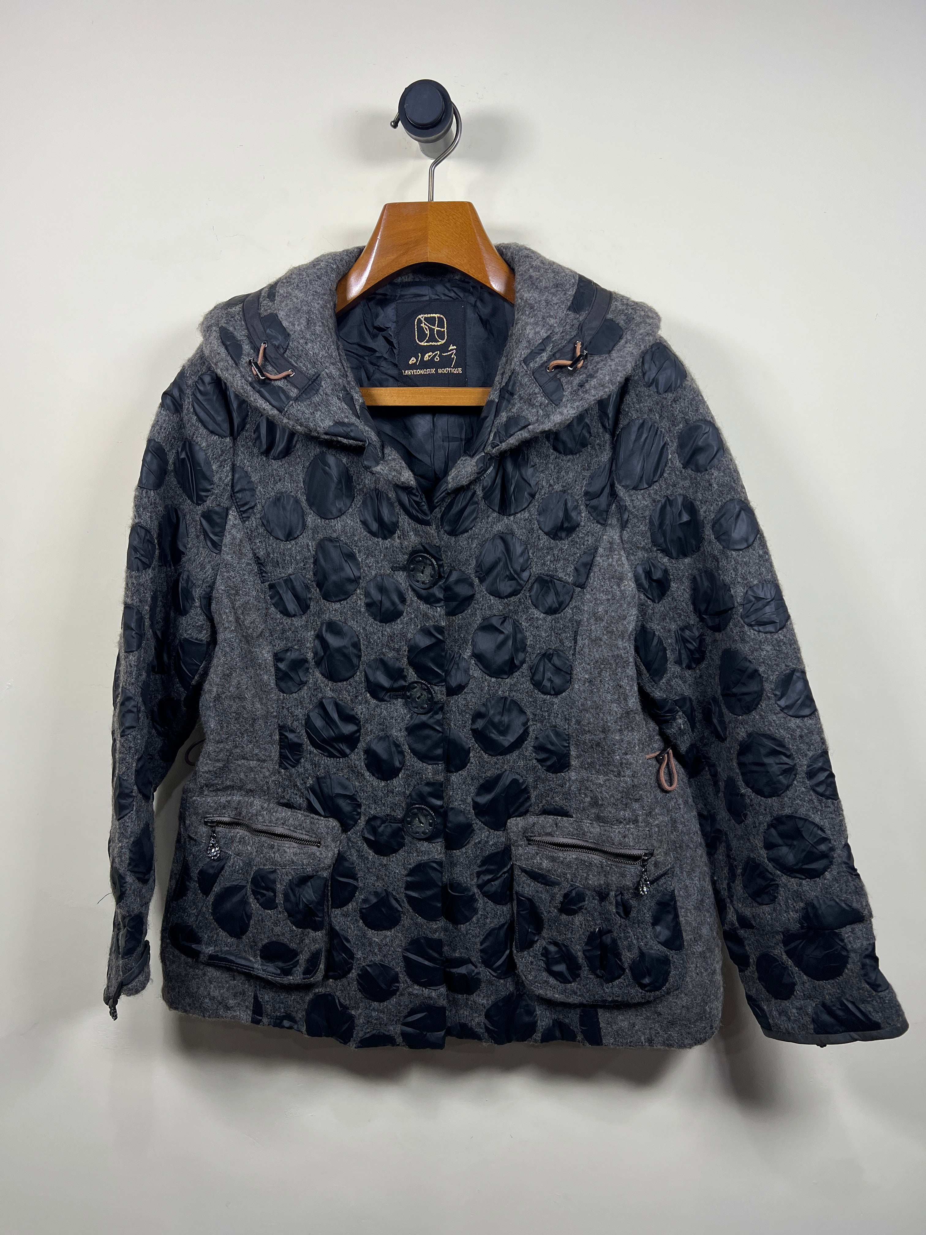 Lee Yeong Suk Wool Long Coat (Women) (Medium-Large)