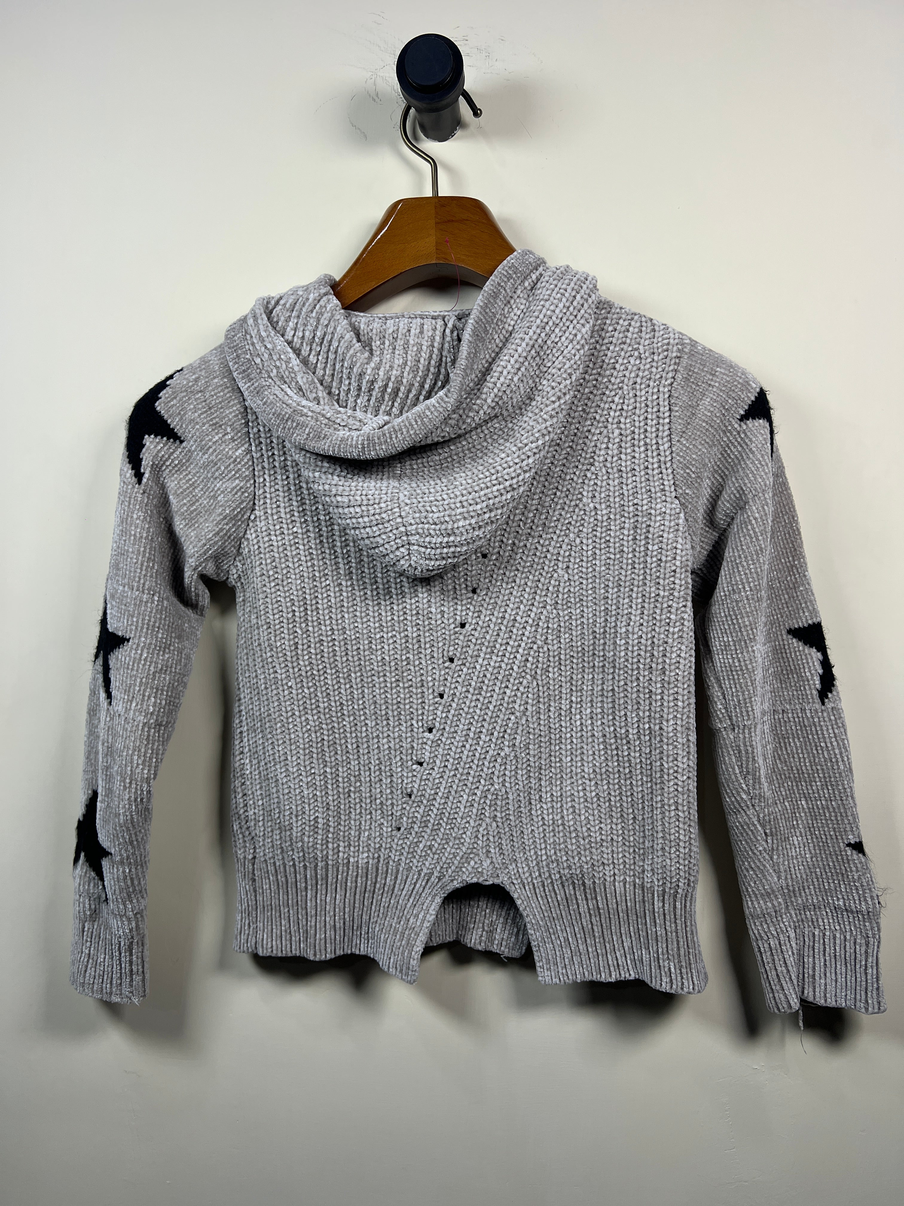 Vintage Crop Velvet Sweater (Women) (Small)
