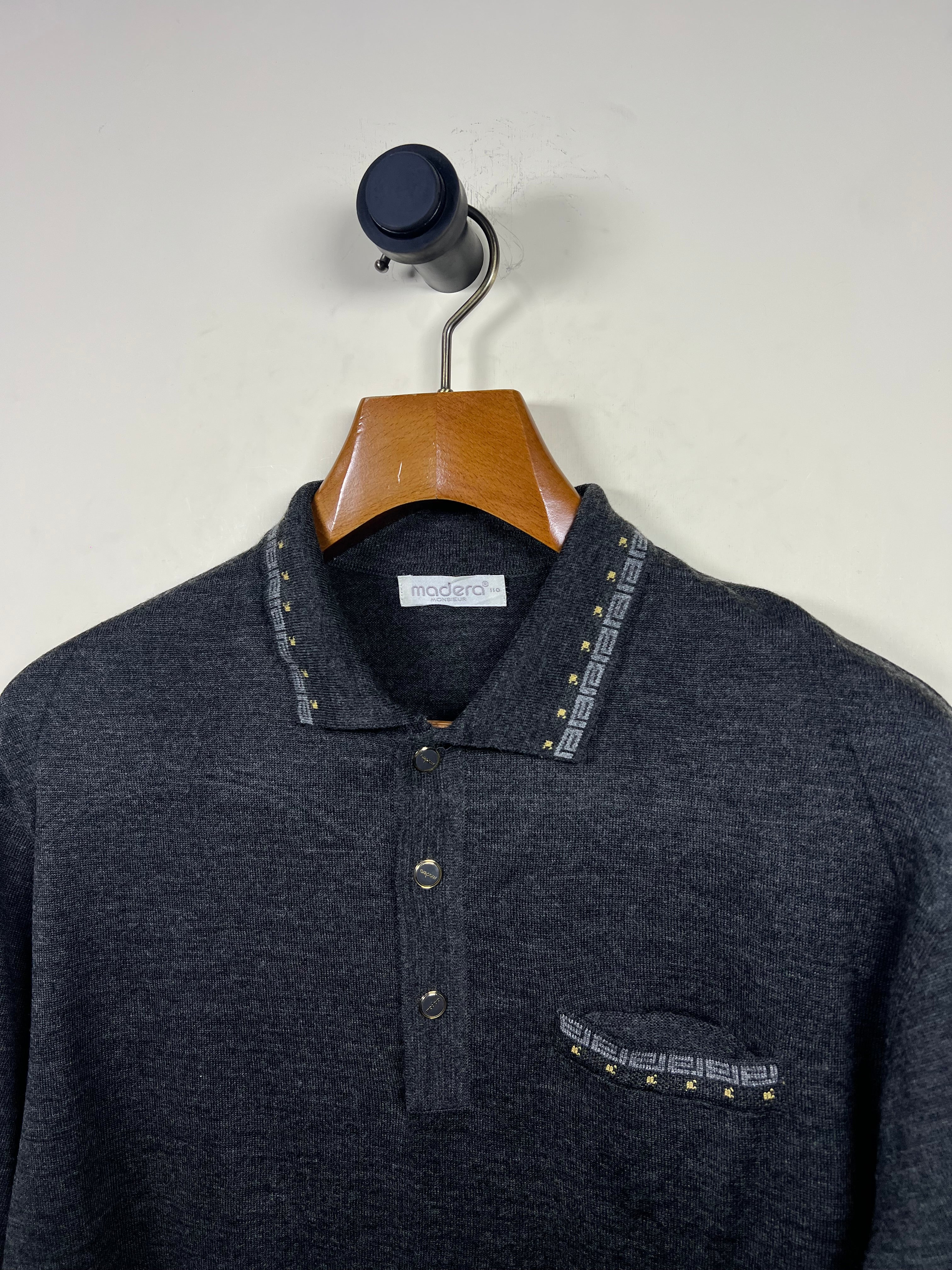 Madera Quarter Buttoned Sweater (Large)