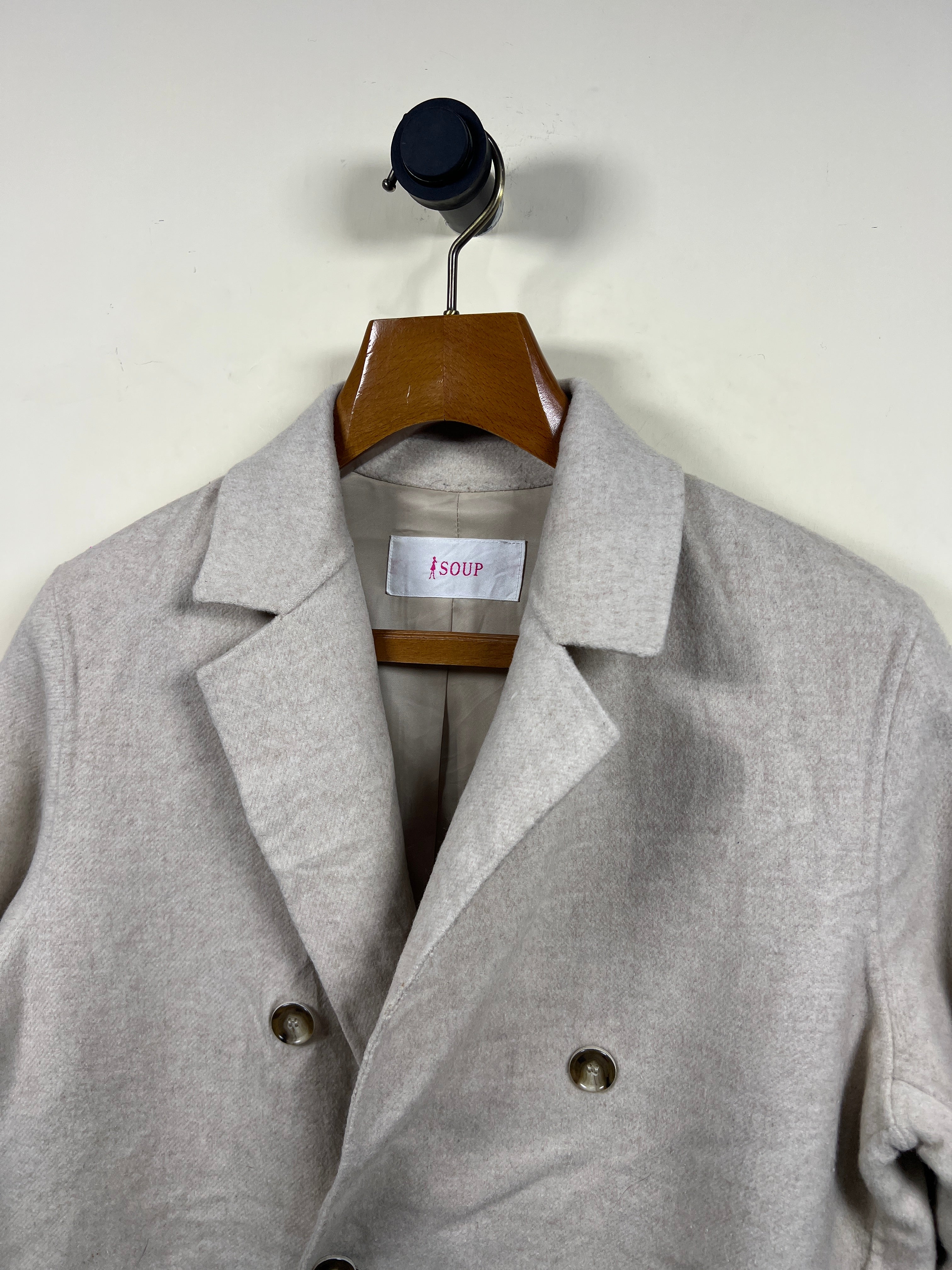 Soup Wool Long Coat (Women) (X-Large)