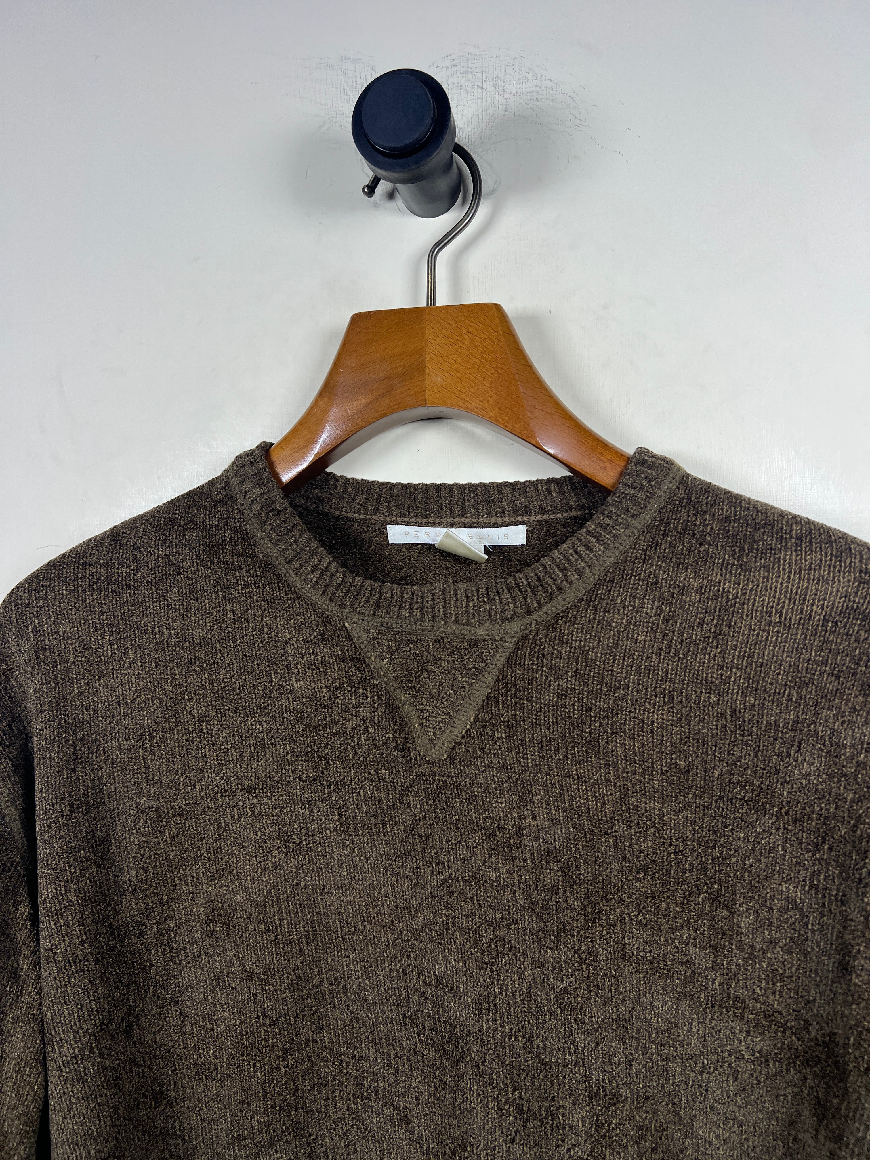 Perry Ellis Velvet Sweater (X-Large)