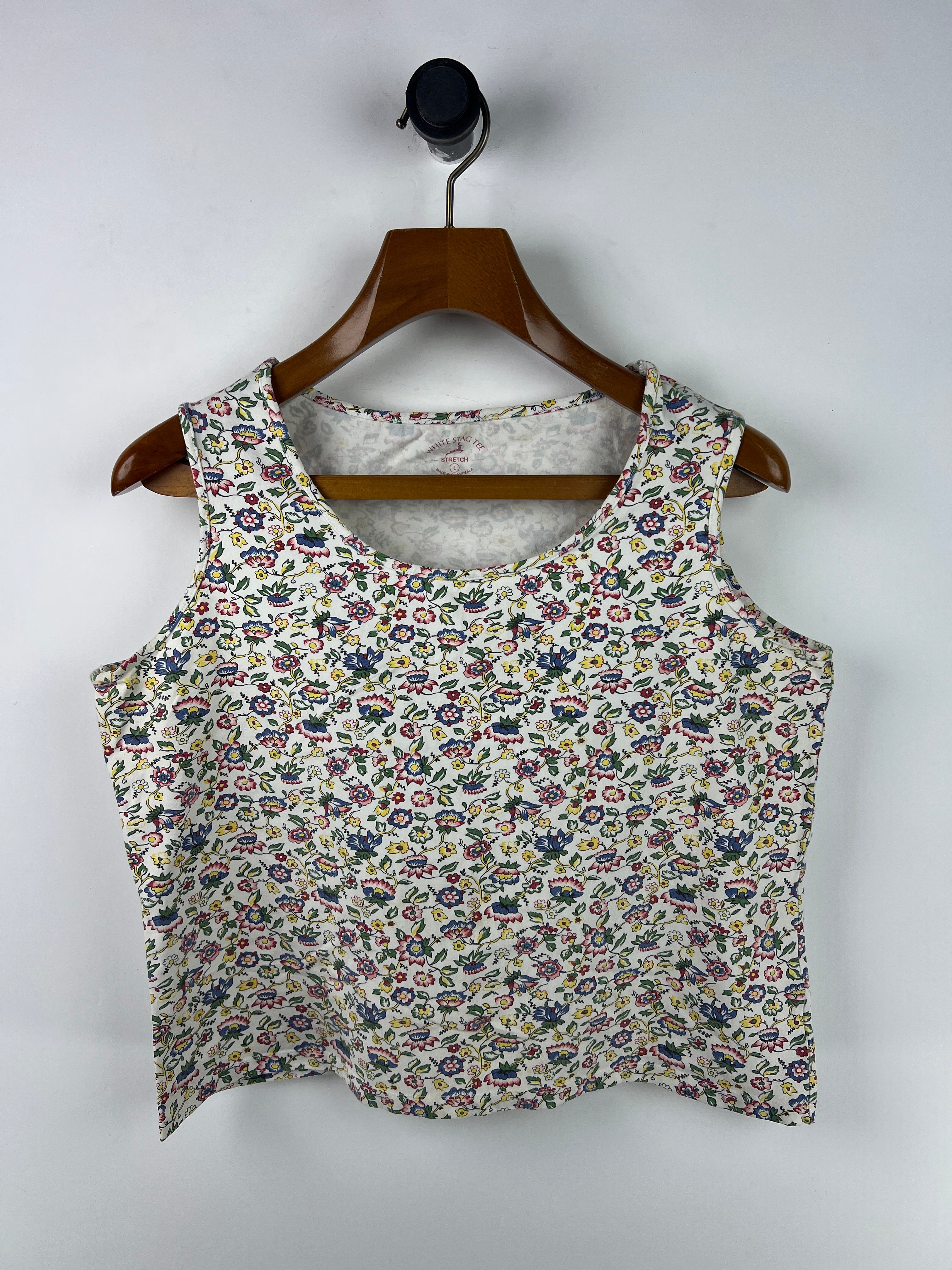 White Stag Tee Blouse (Women) (Medium-Large)