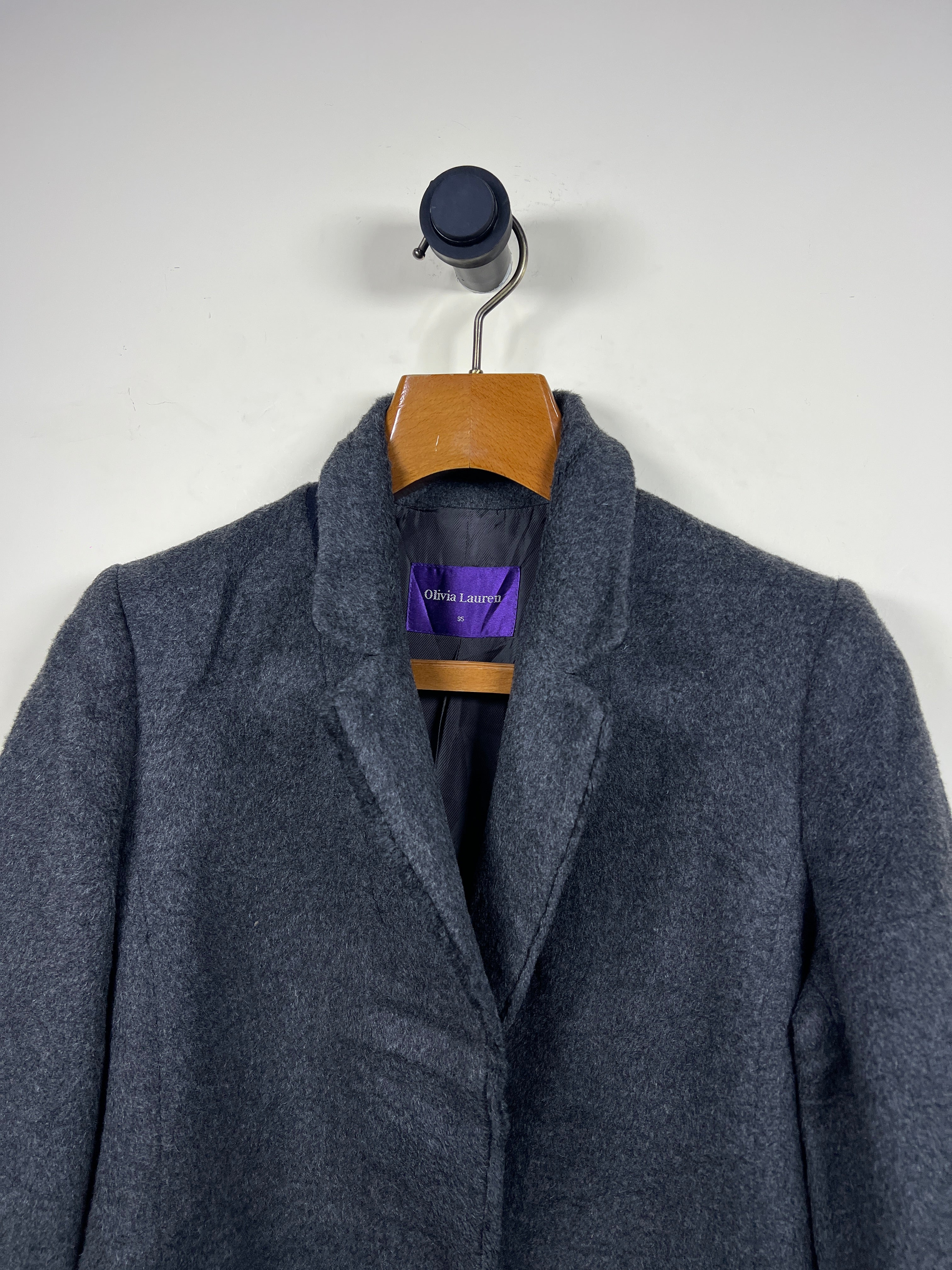 Olivia Lauren Wool Long Coat (Women) (Medium-Large)