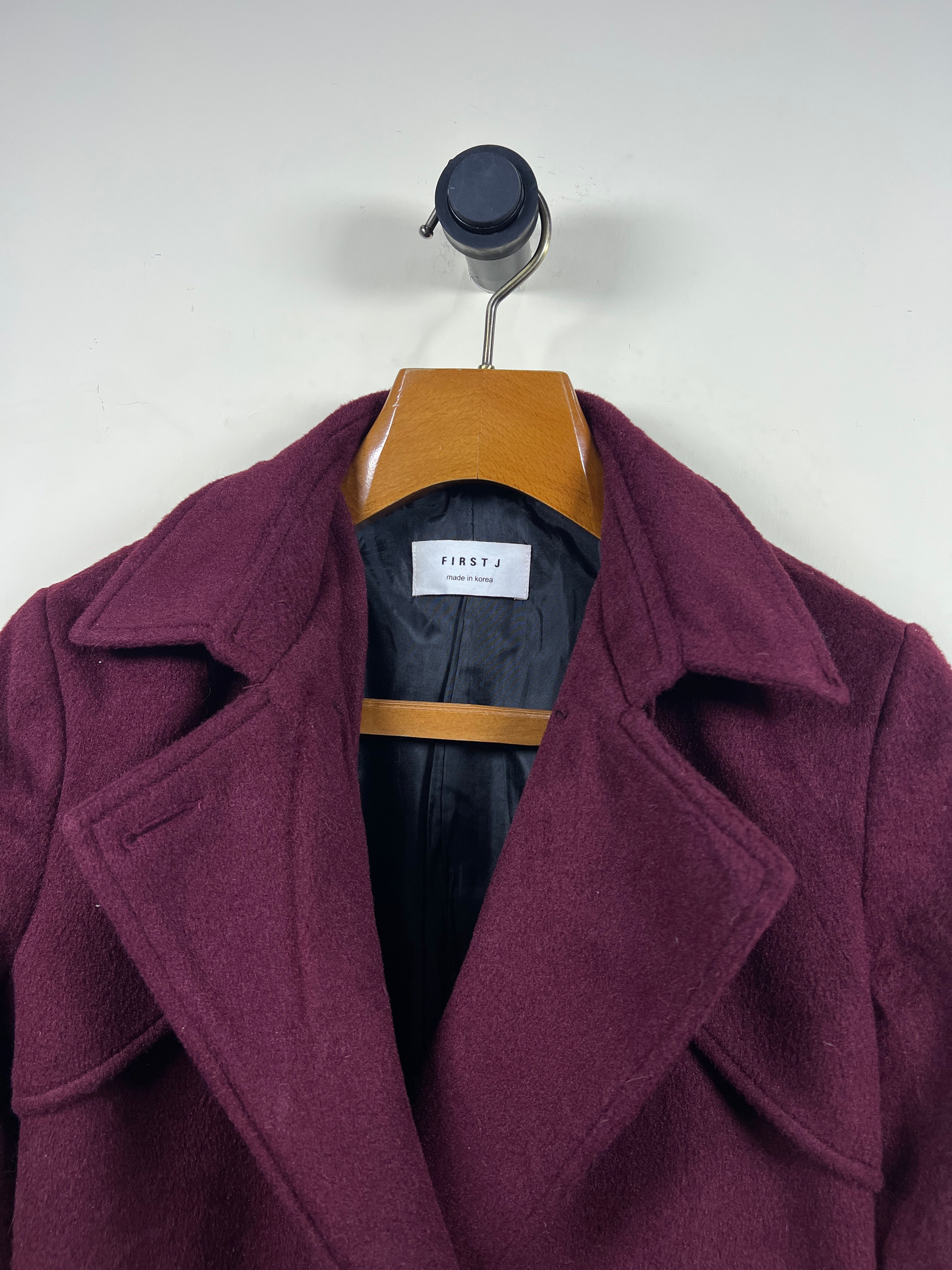First J Wool Long Coat (Women) (Large/X-Large)