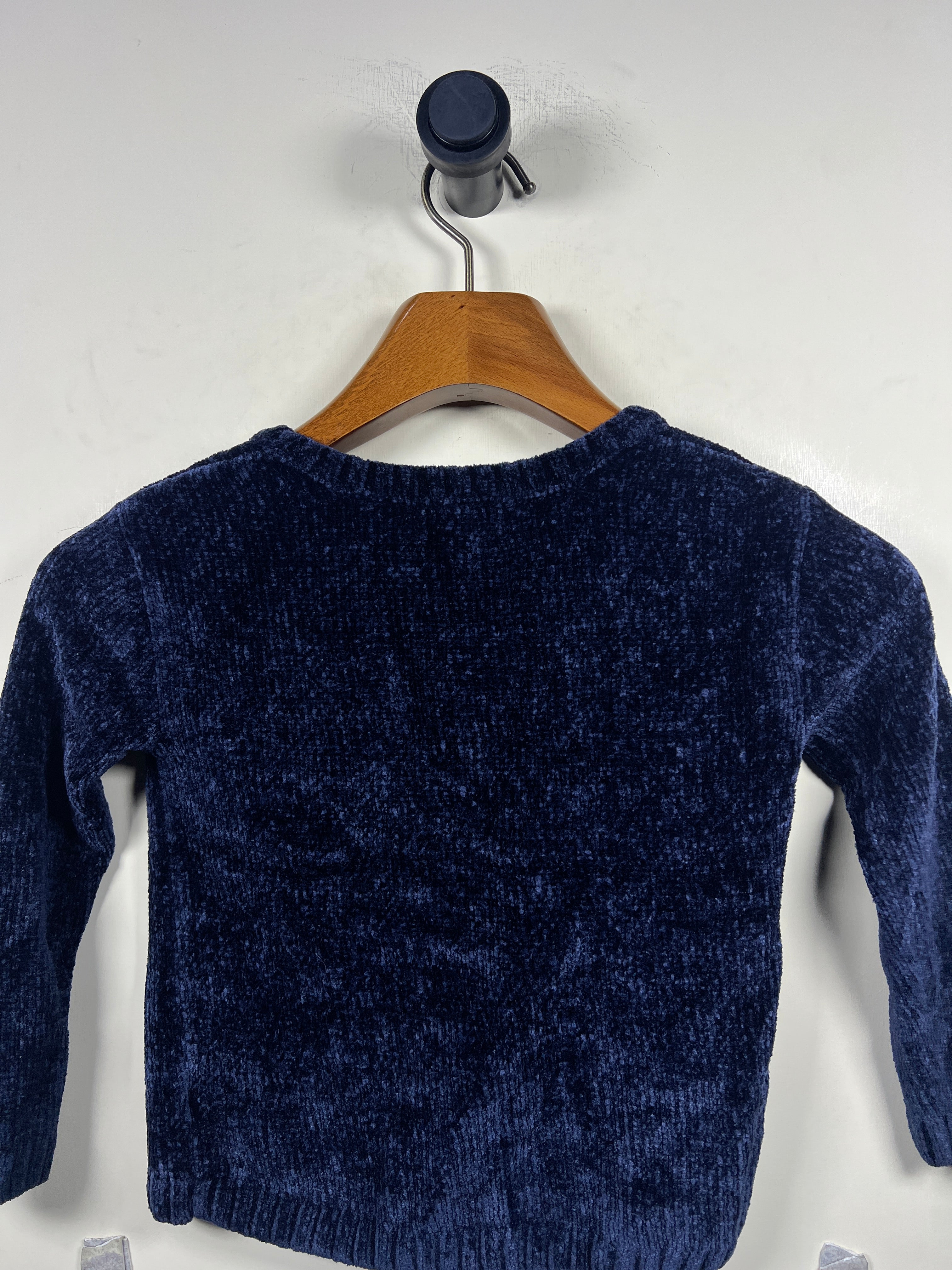Old Navy Crop Velvet Sweater (Women) (X-Small)
