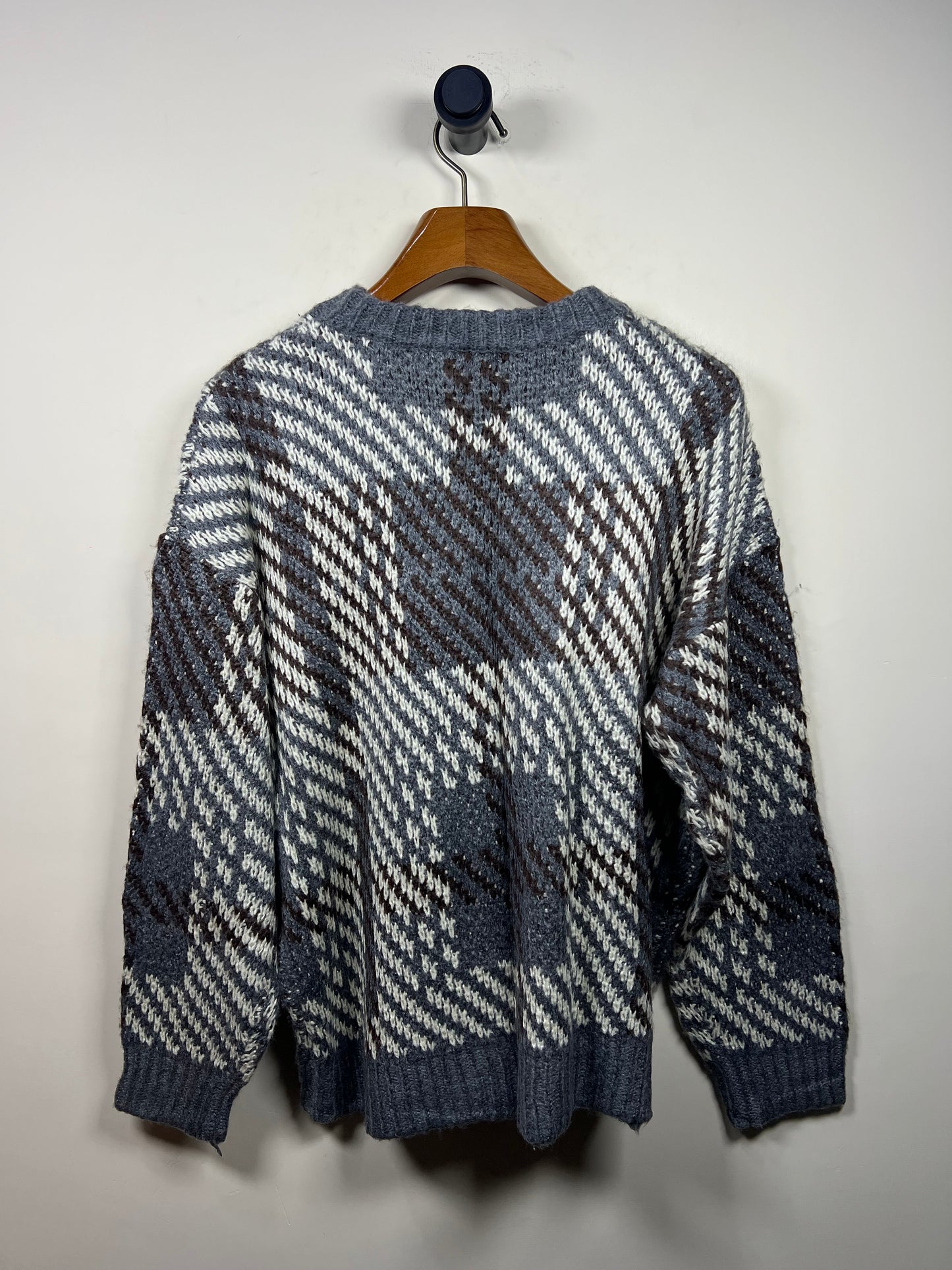 Judy Shop Cable Knitted Sweater (Women) (Large/X-Large)