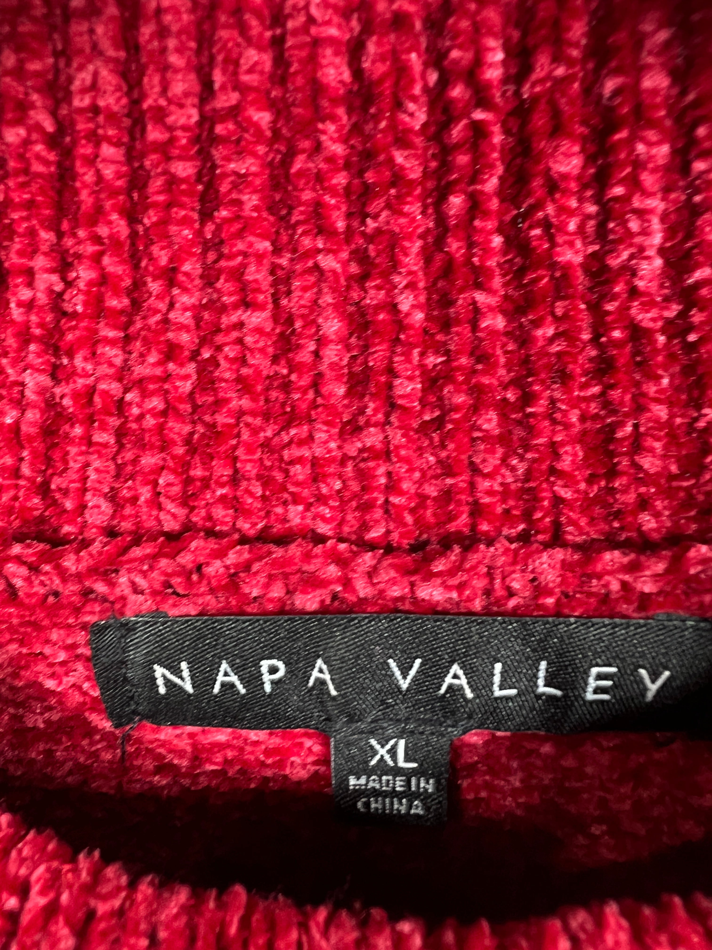 Napa Valley Mockneck Velvet Sweater (Women) (X-Large)
