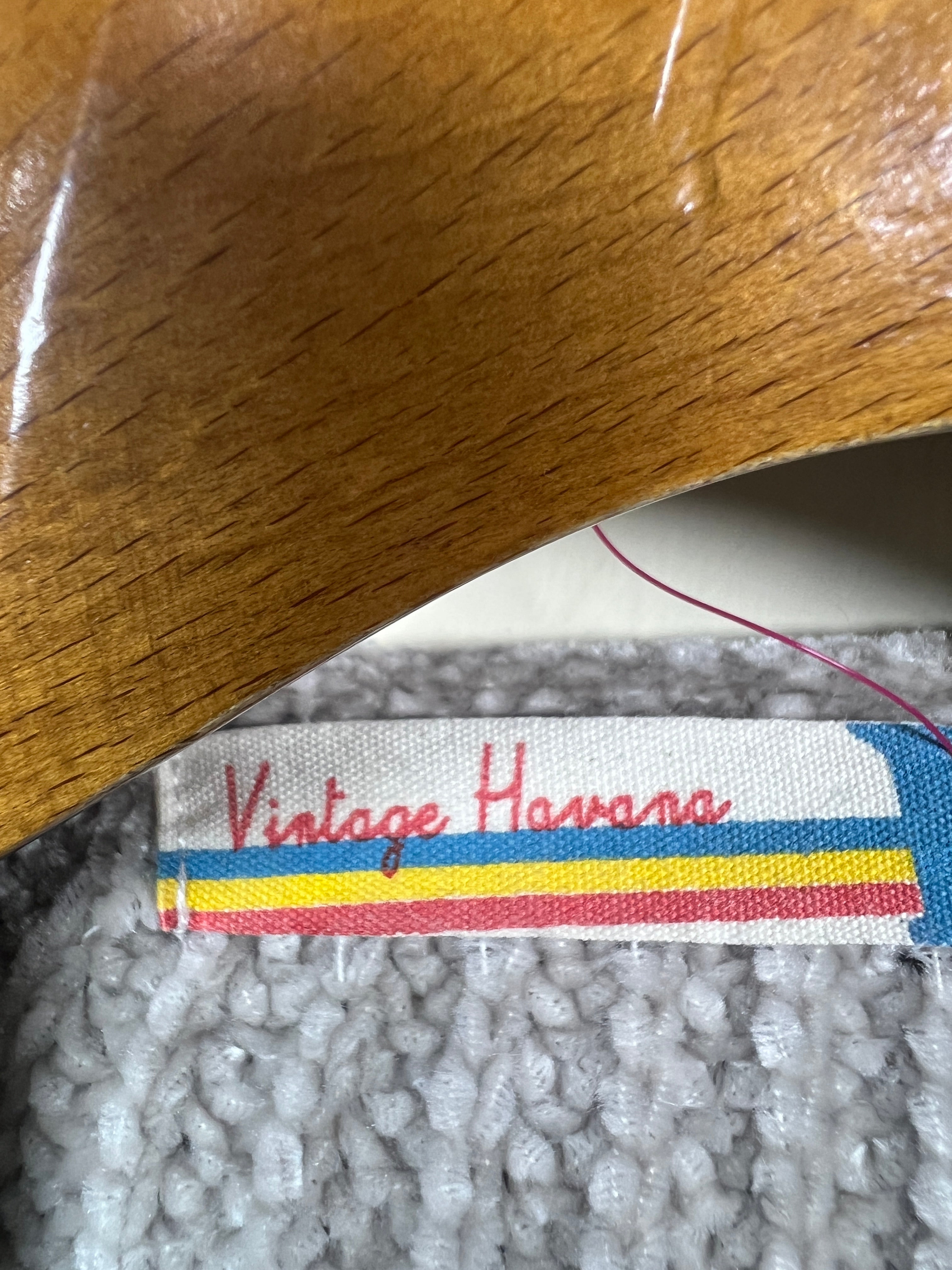 Vintage Crop Velvet Sweater (Women) (Small)
