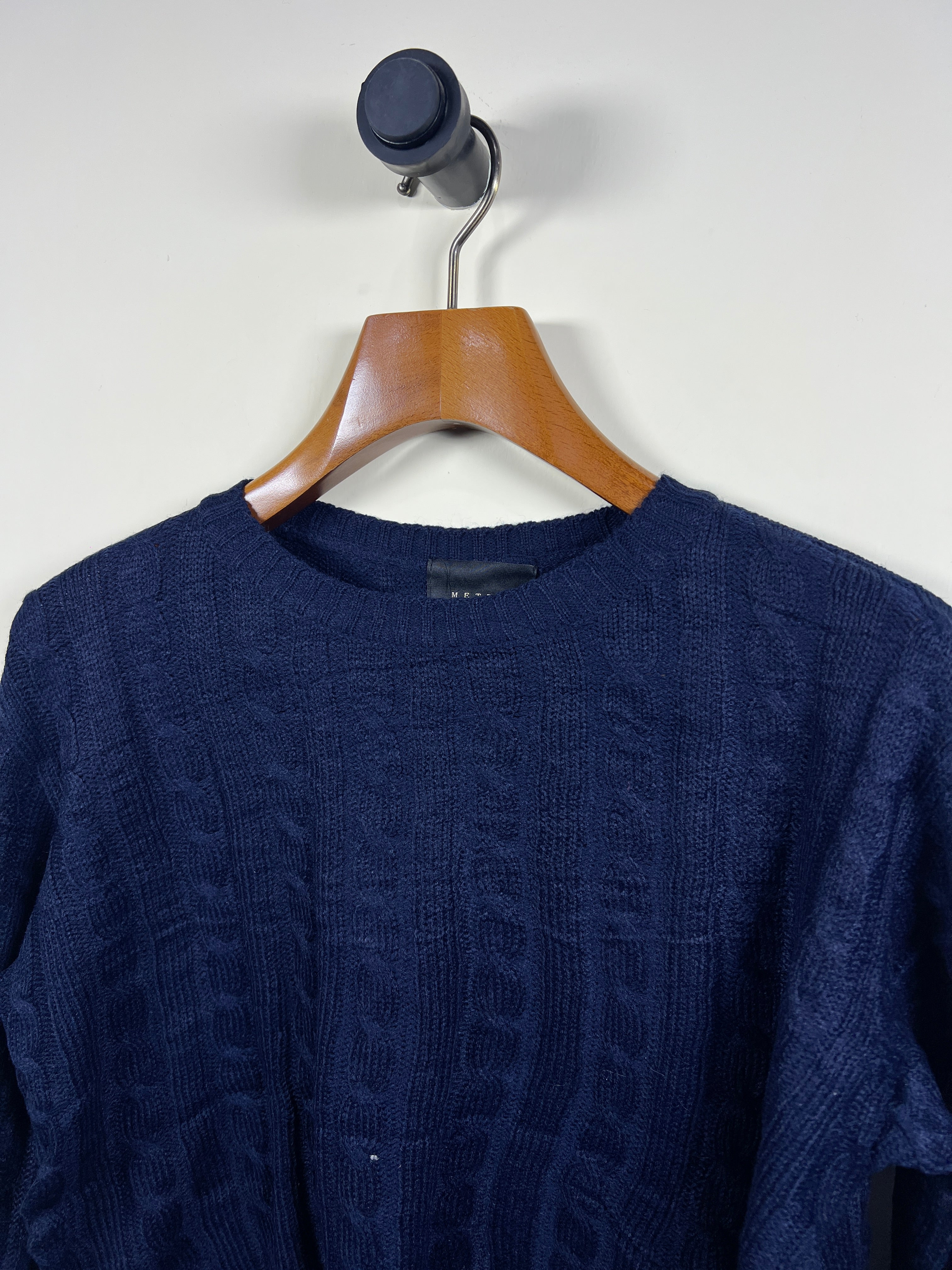 Meteor Cable Knitted Sweater (X-Large)