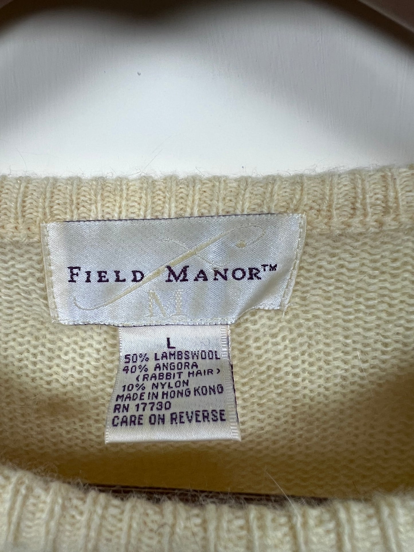 Field Manor Lambswool Sweater (Women) (Medium-Large)