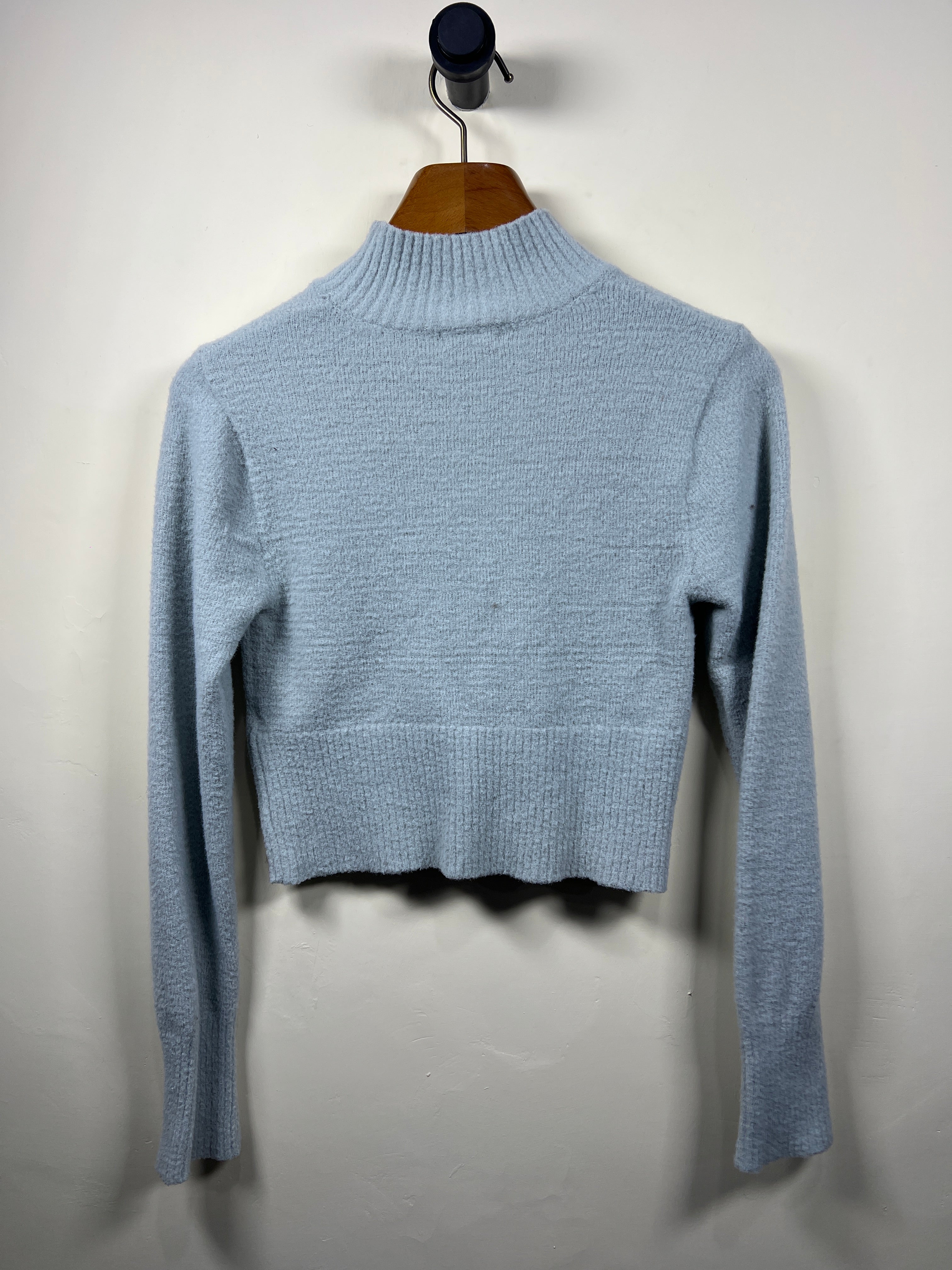 Ardene MockNeck Velvet Sweater (Women) (Small)