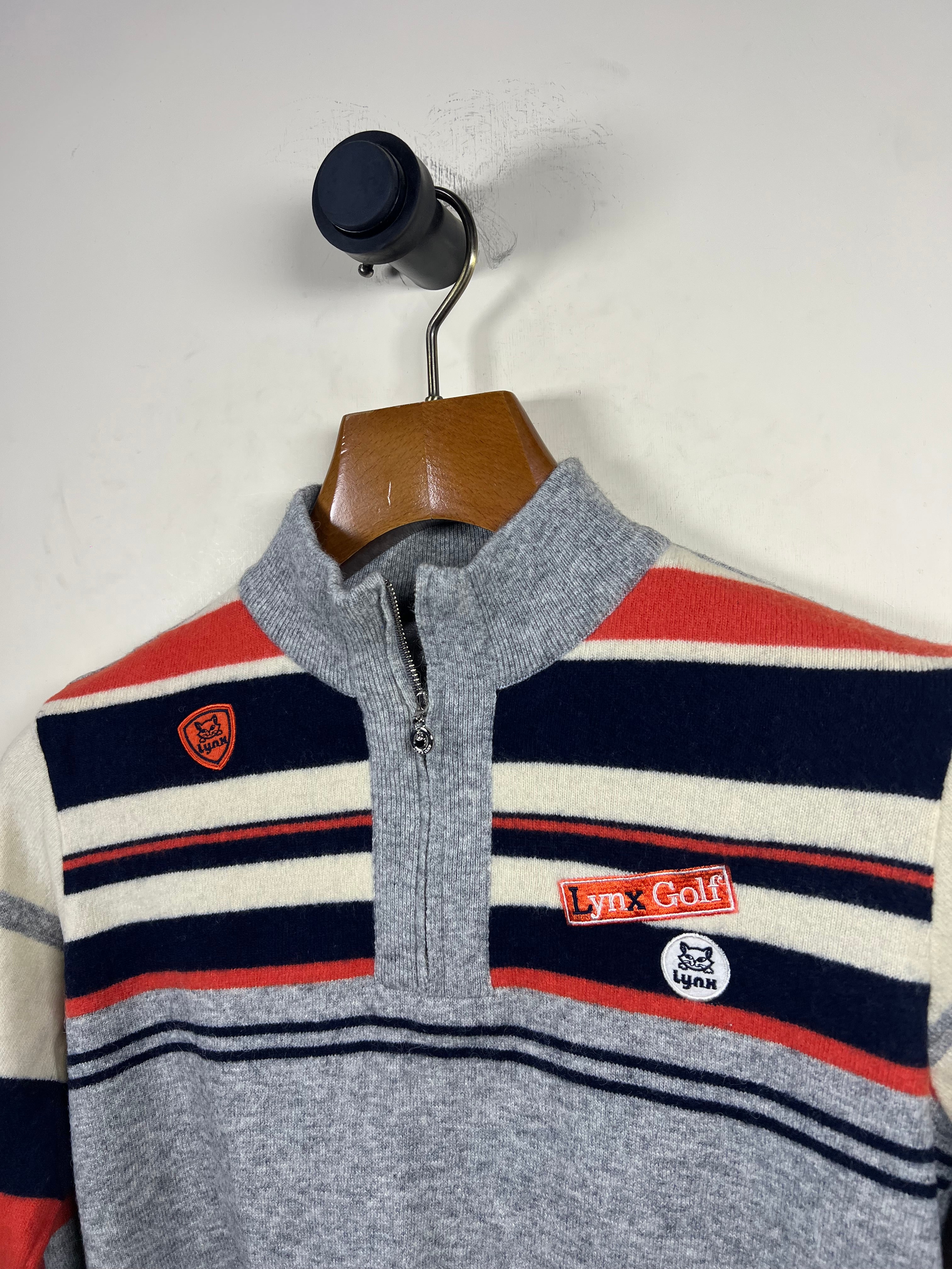 Lynx Golf Quarter Zipper Sweater (Small)