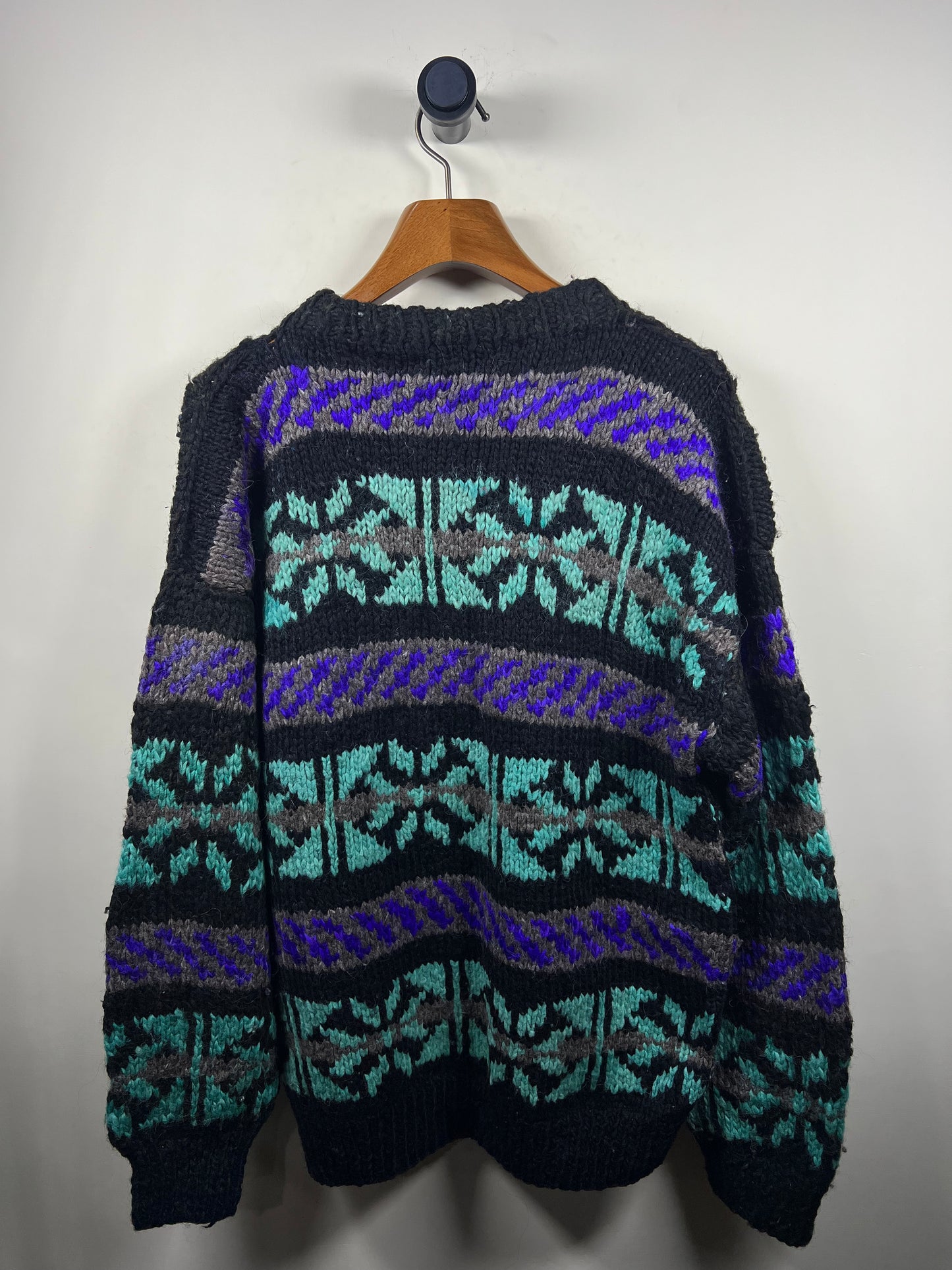 Lambswool Knitted Sweater (Women) (Large/X-Large)