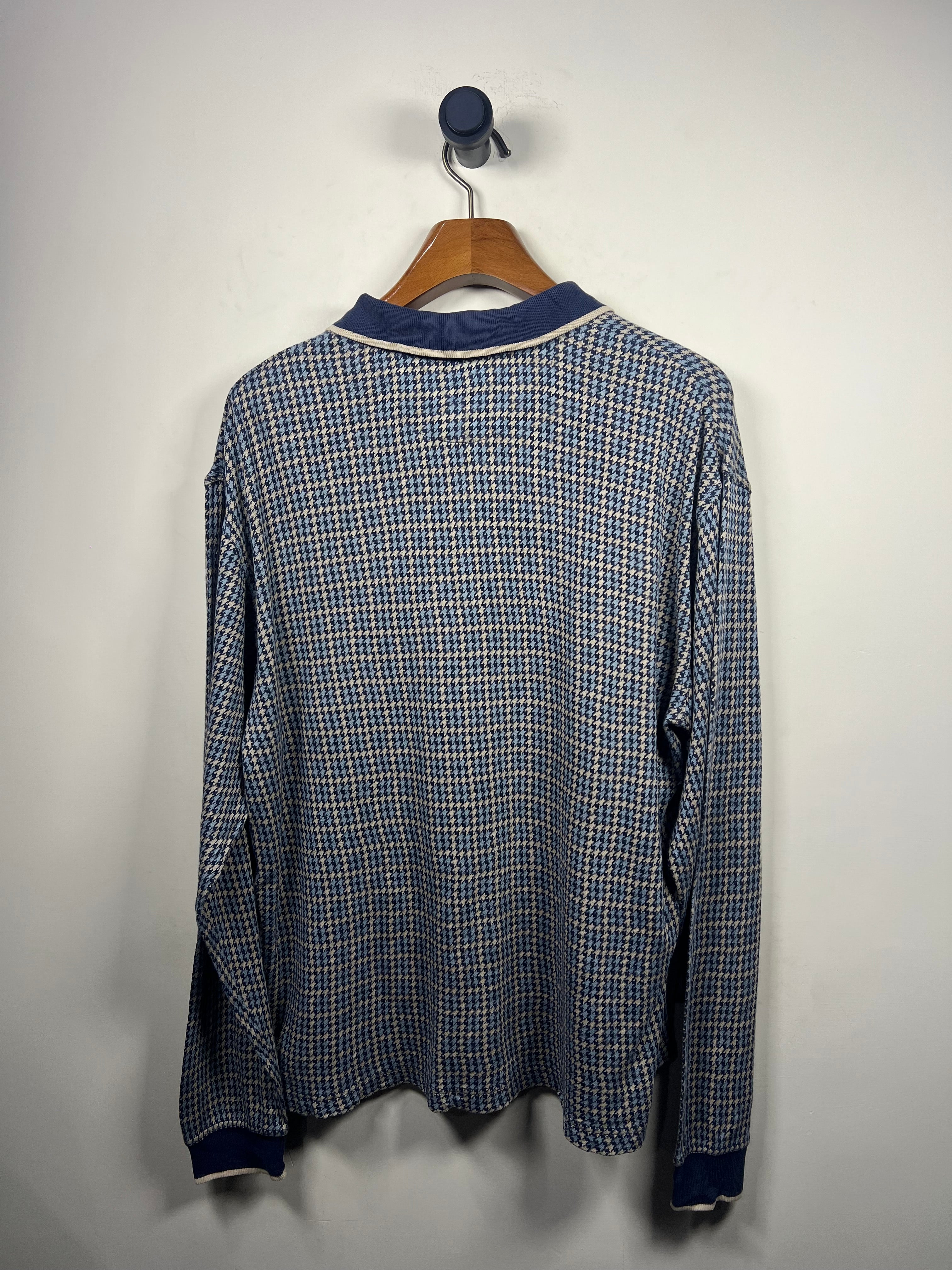 Structure Quarter Buttoned Sweater (X-Large)