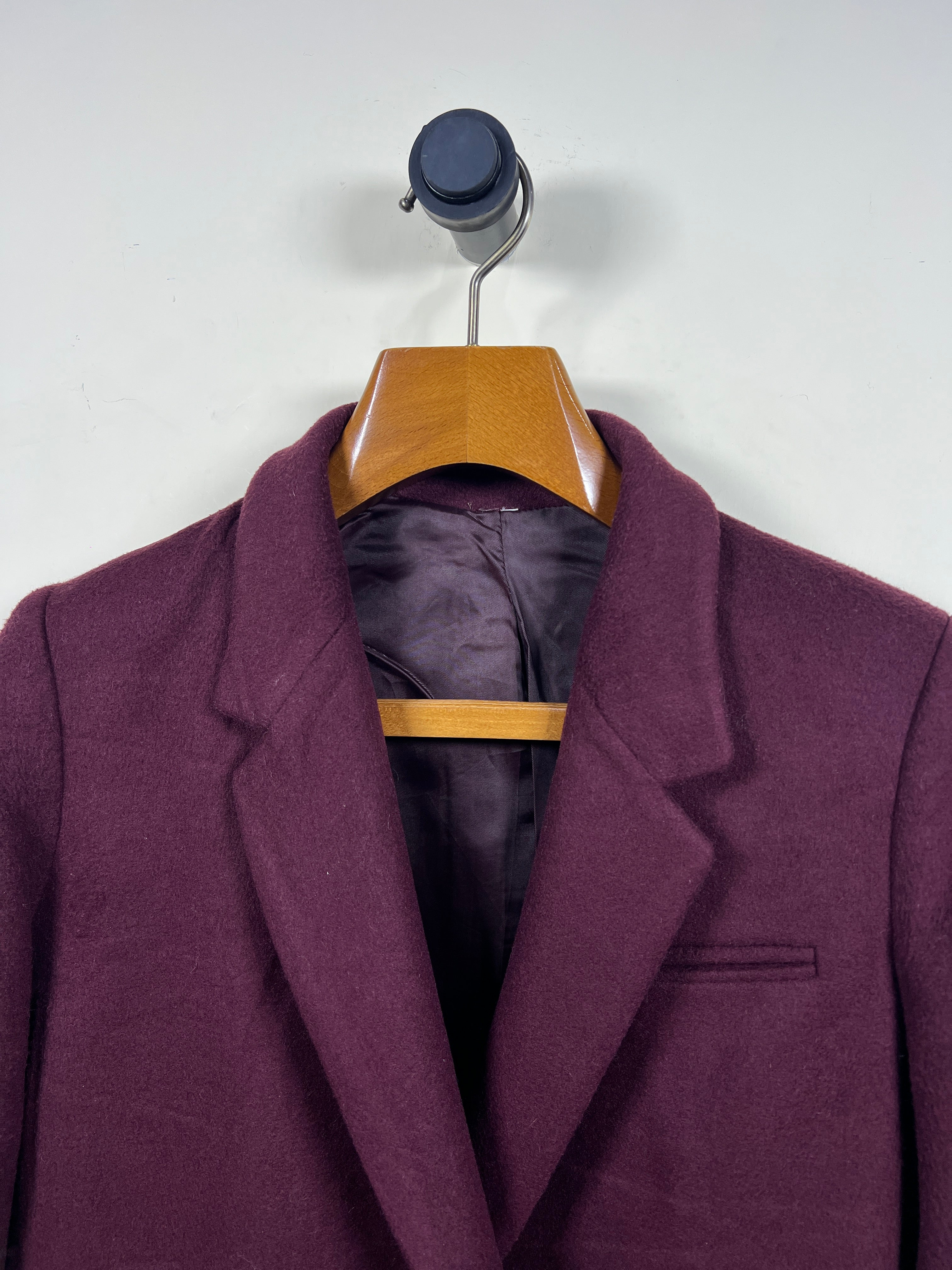 Wool Long Coat (Women) (Small-Medium)