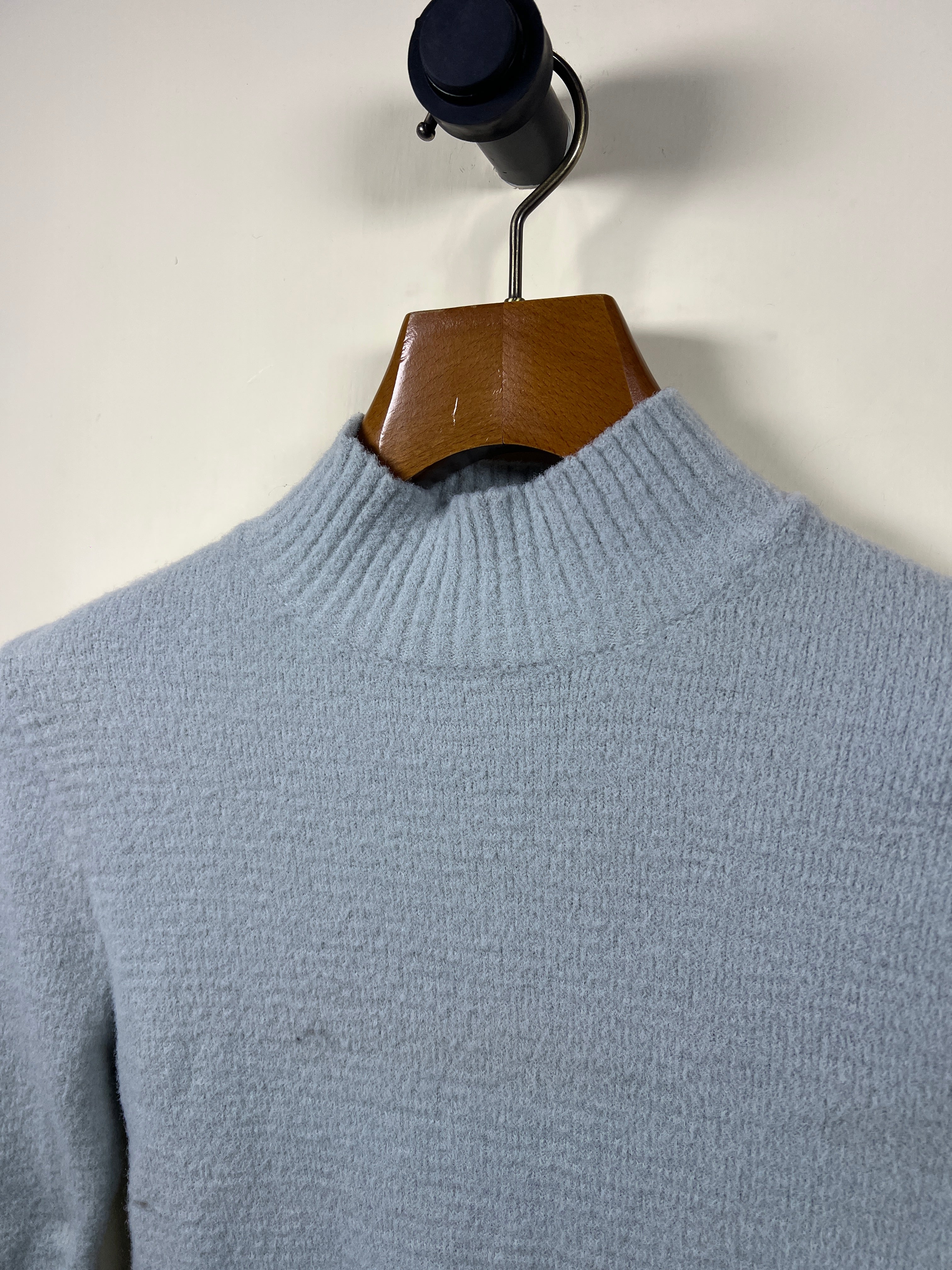 Ardene MockNeck Velvet Sweater (Women) (Small)