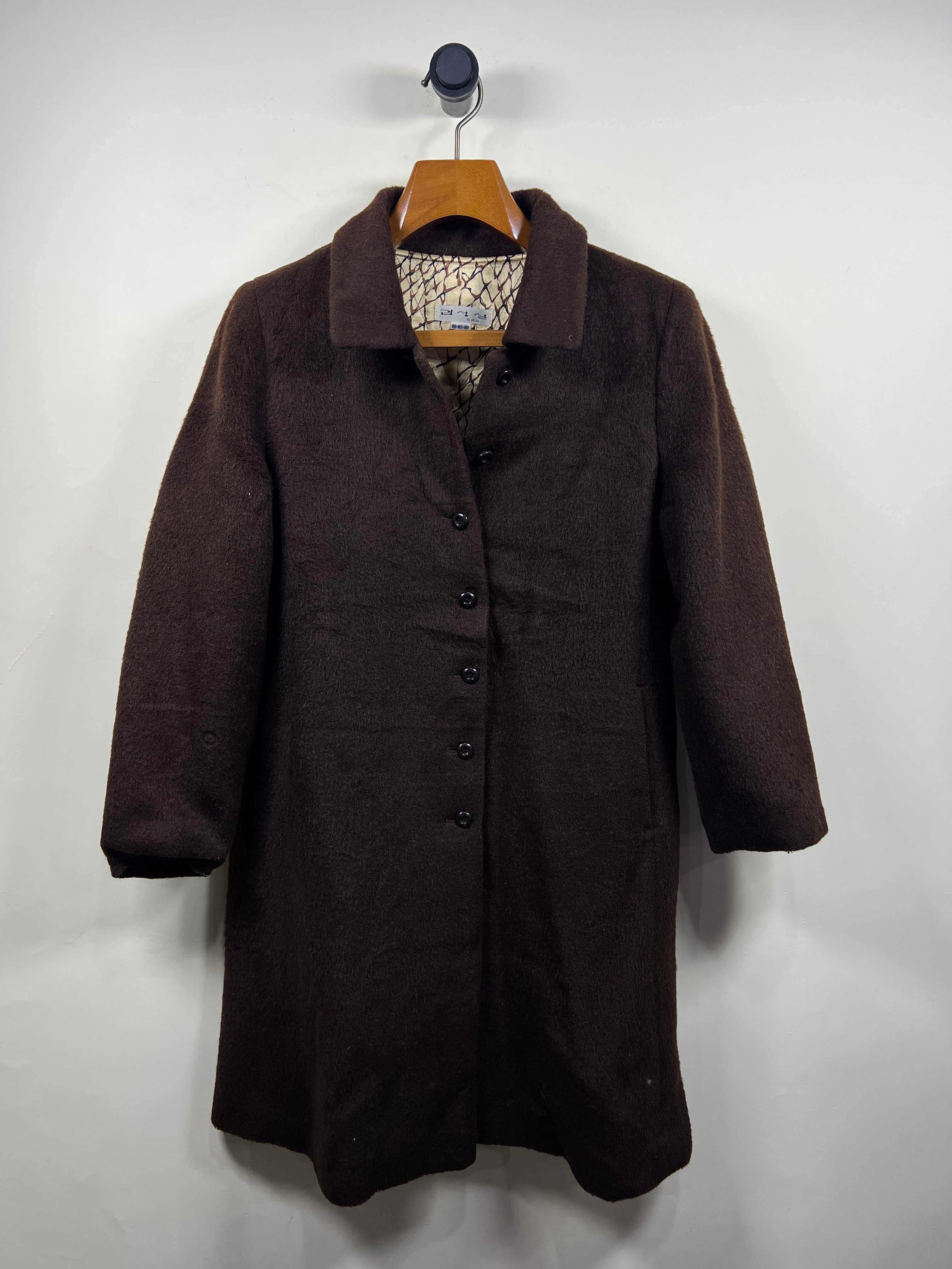 Wool Long Coat (Women) (Medium-Large)