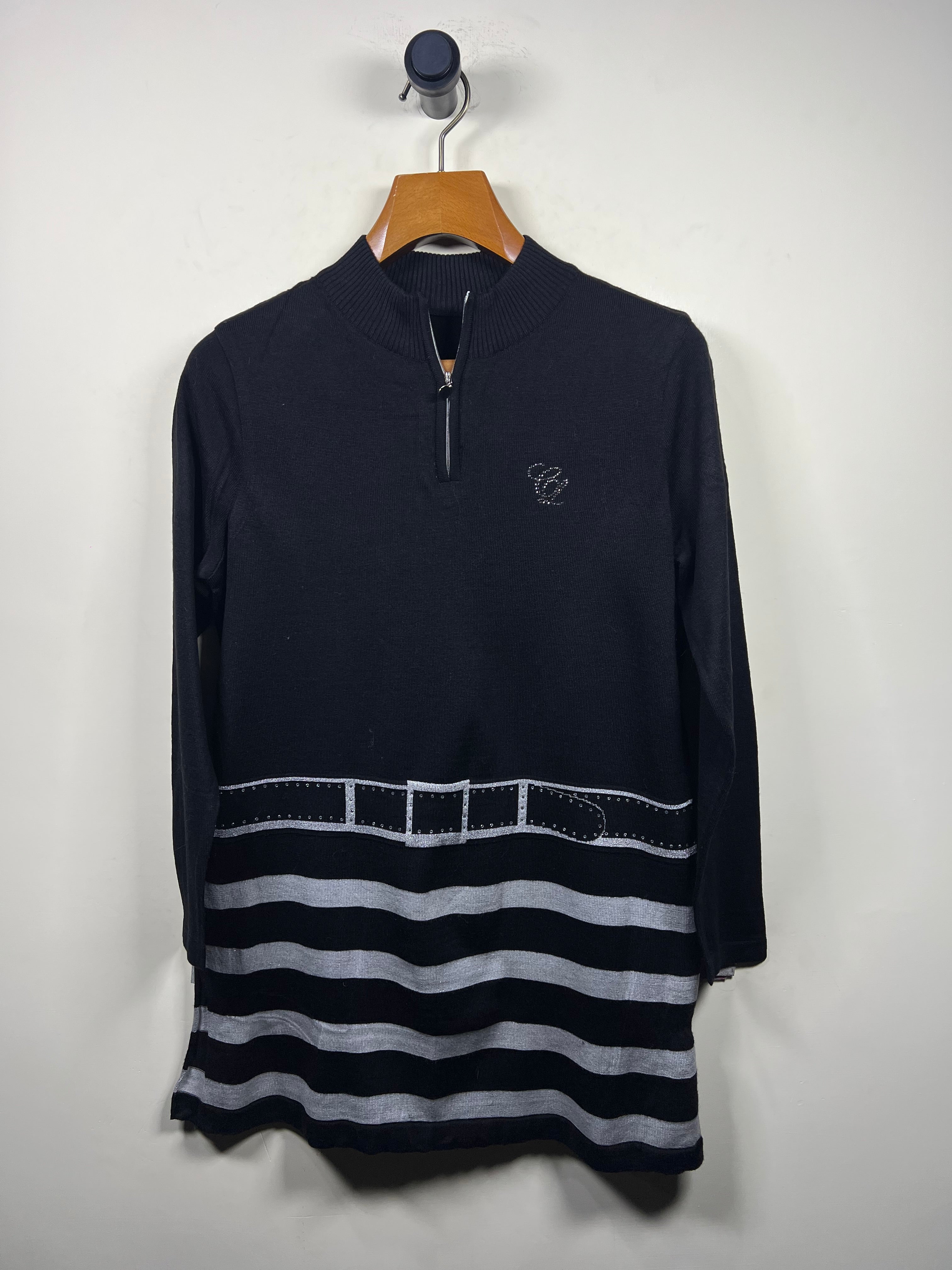 Quarter Zipper Sweater (Women) (Medium-Large)