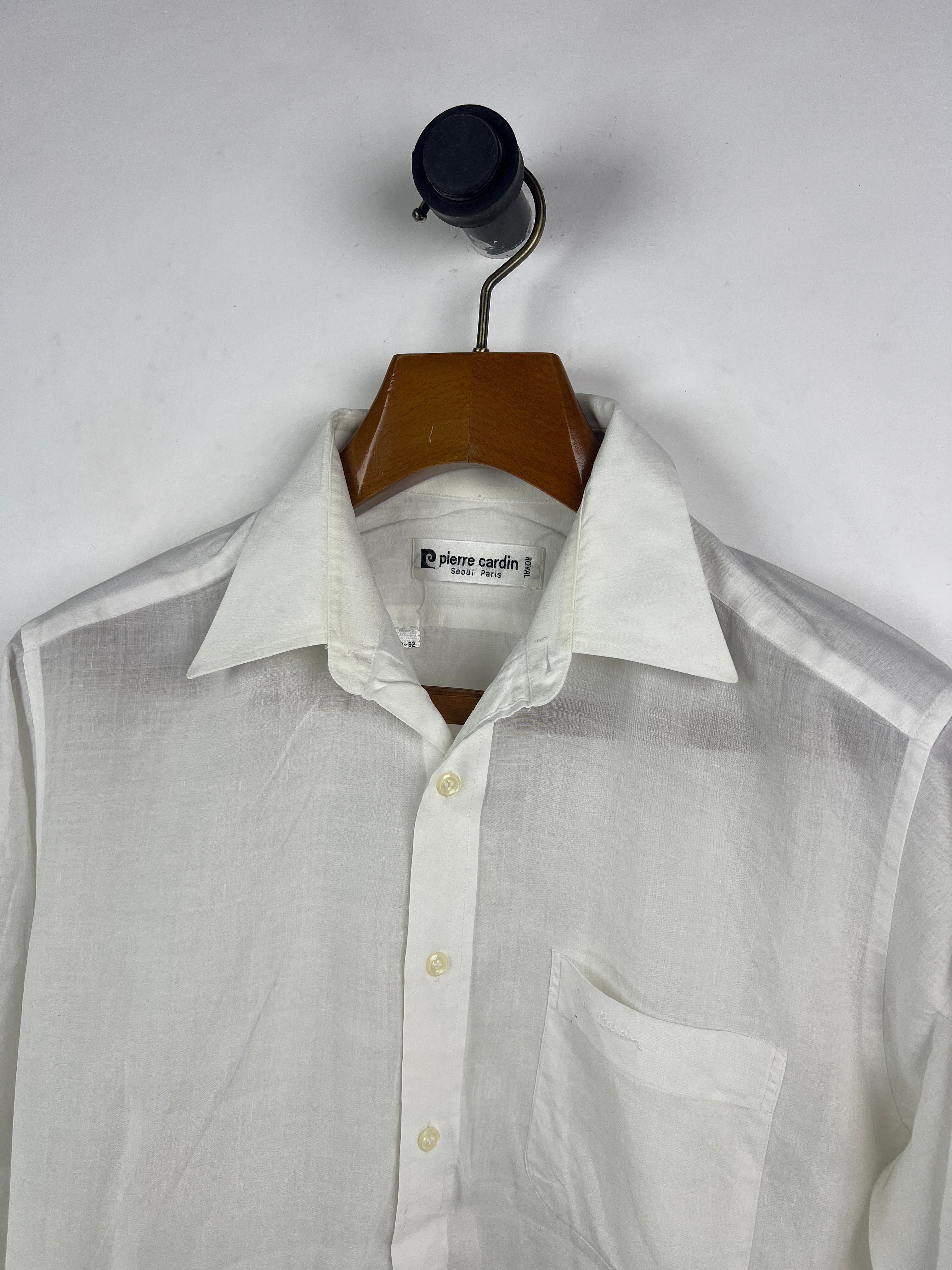 Pierre Cardin Linen Shirt (Medium)