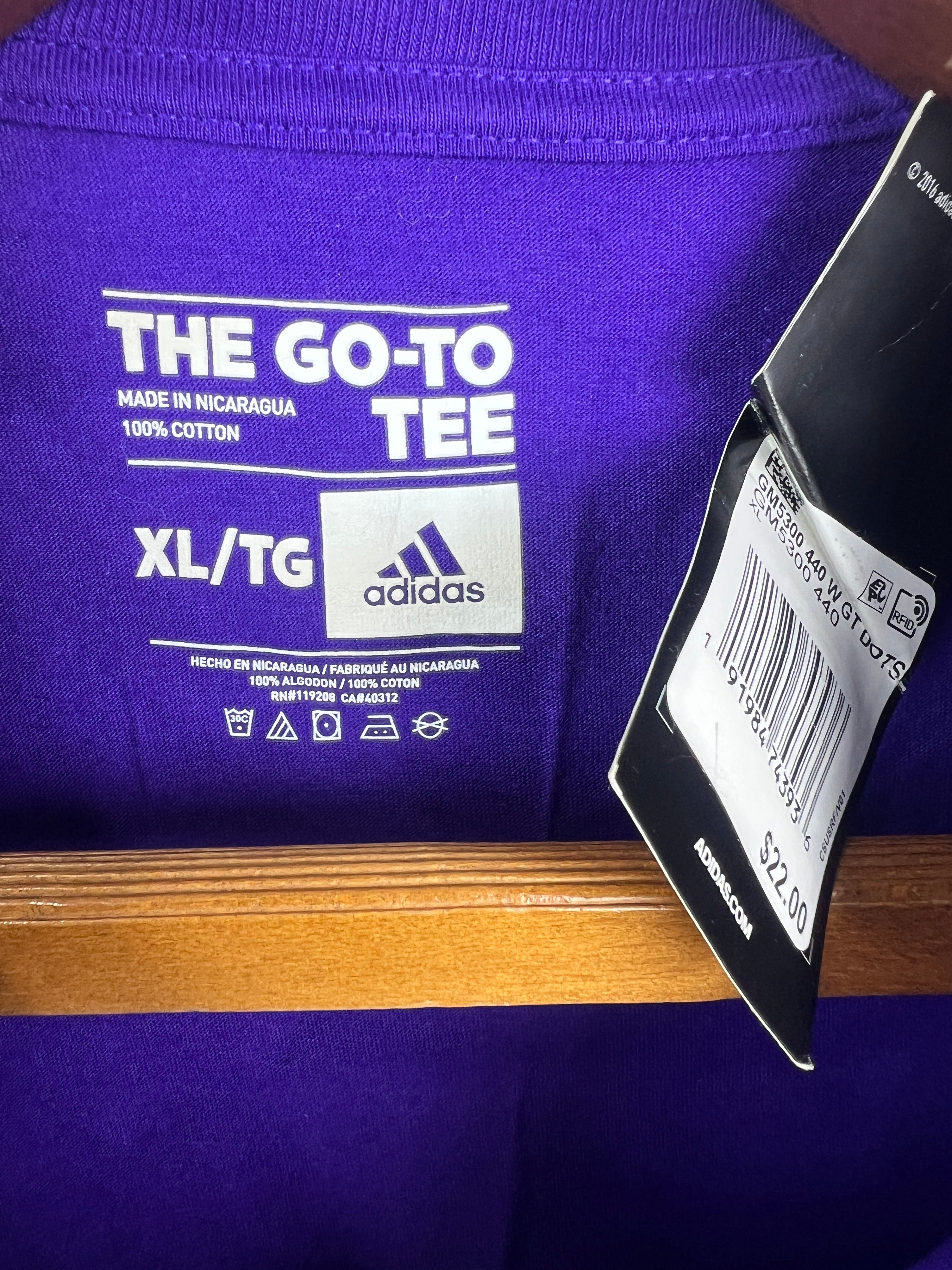 Adidas T-Shirt (Women) (Large/X-Large)