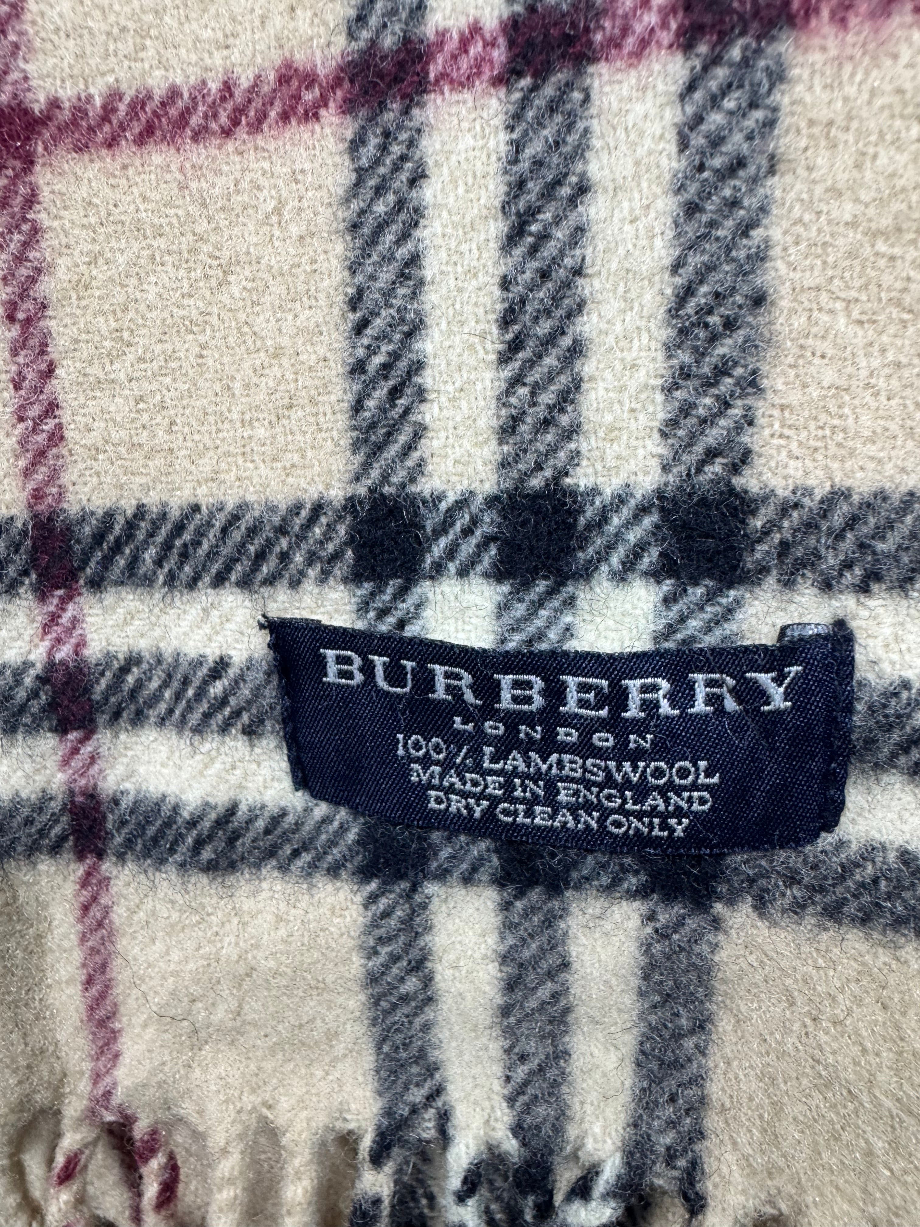 Burberry Lambswool Muffler