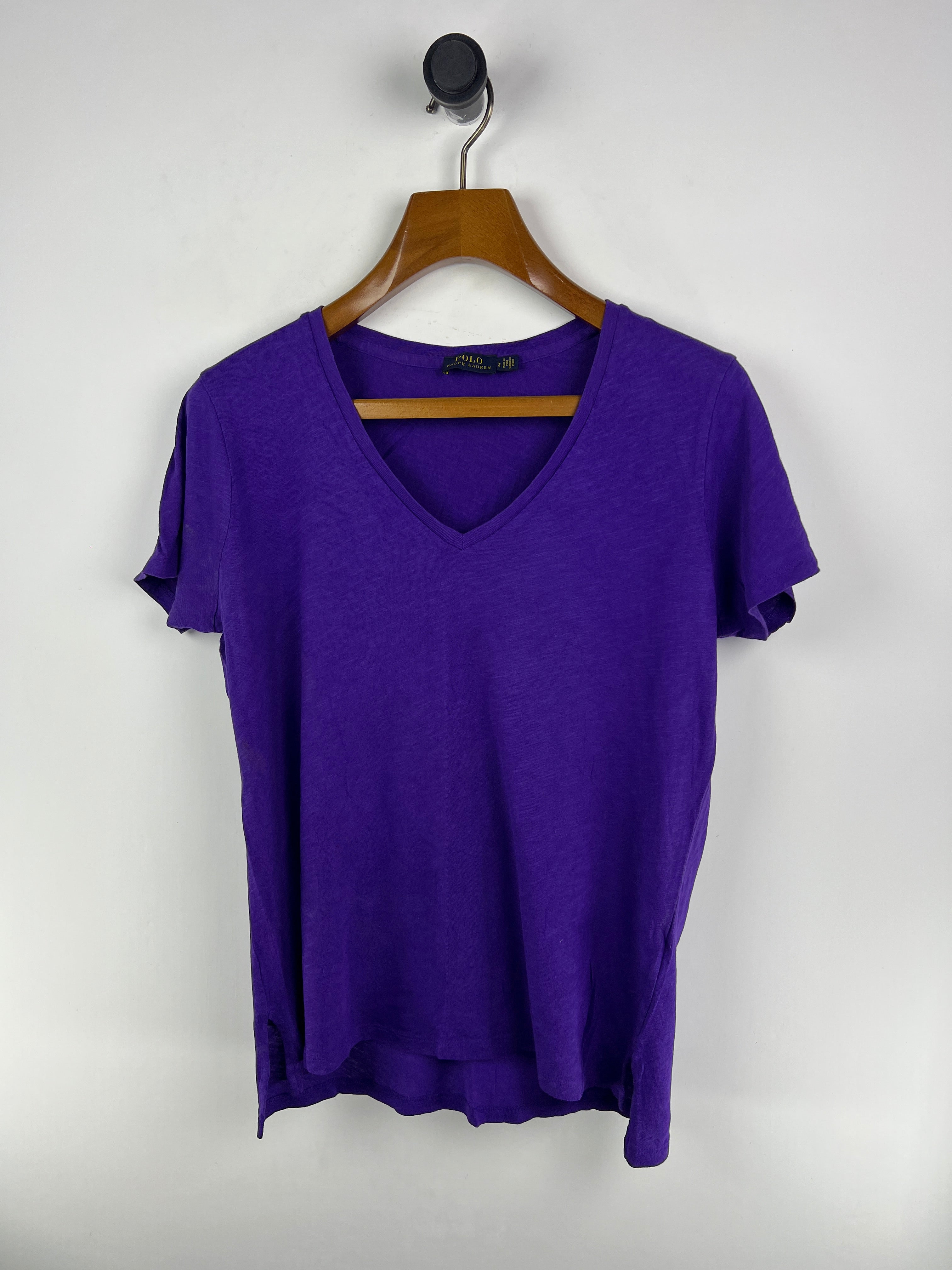 Ralph Lauren T-Shirt (Women) (Medium-Large)