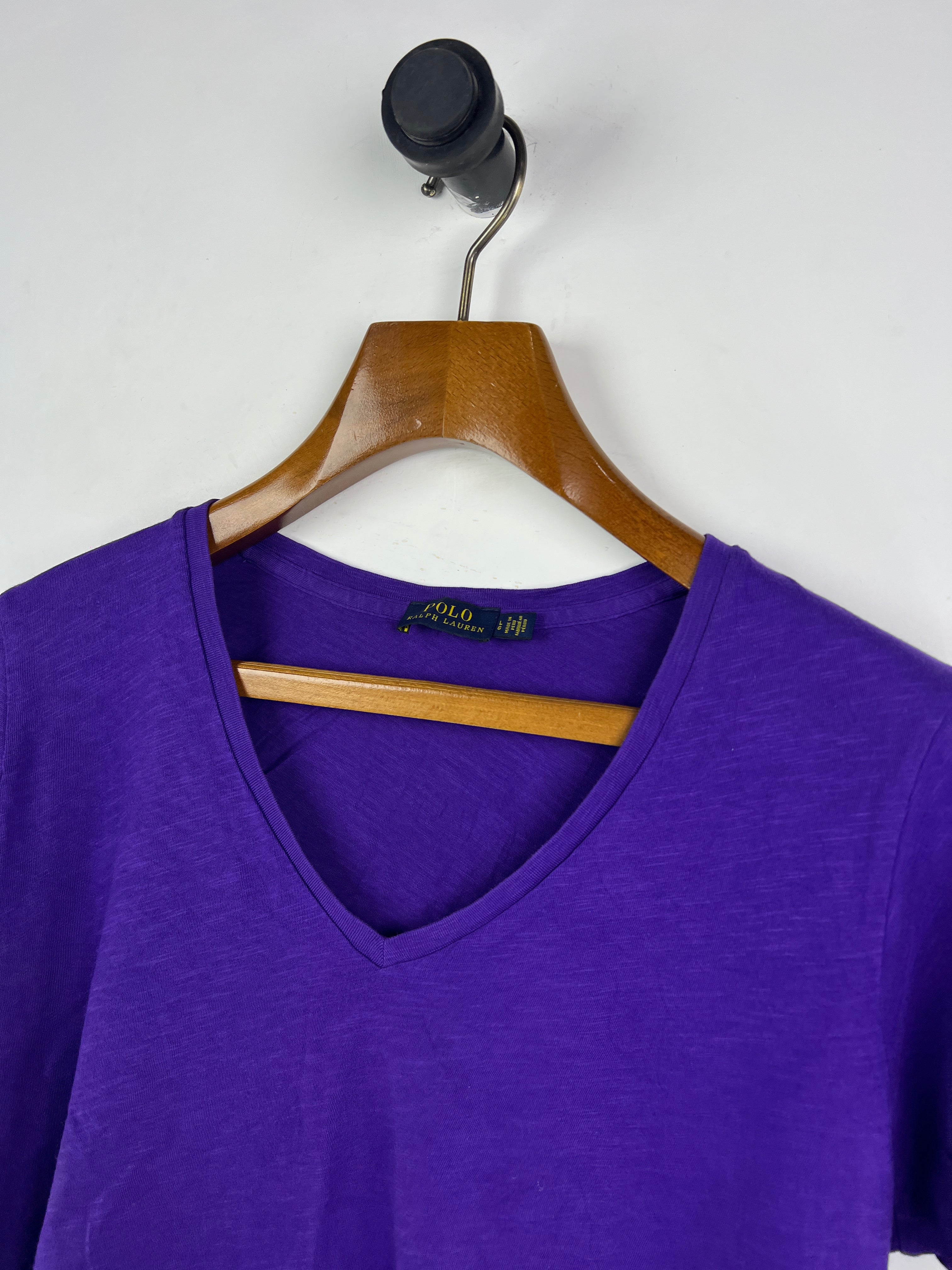 Ralph Lauren T-Shirt (Women) (Medium-Large)