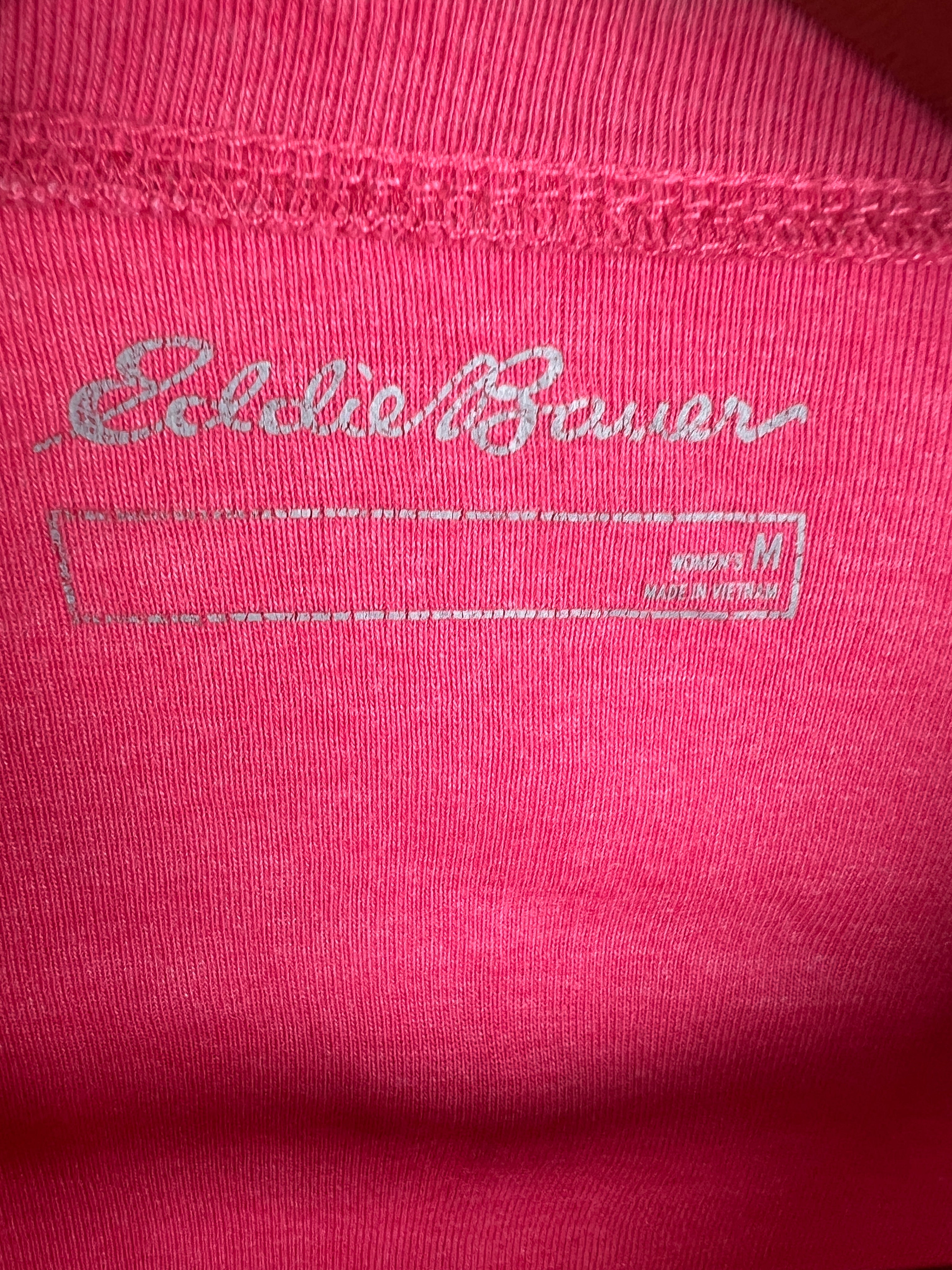 Eddie Bauer T-Shirt (Women) (Small-Medium)
