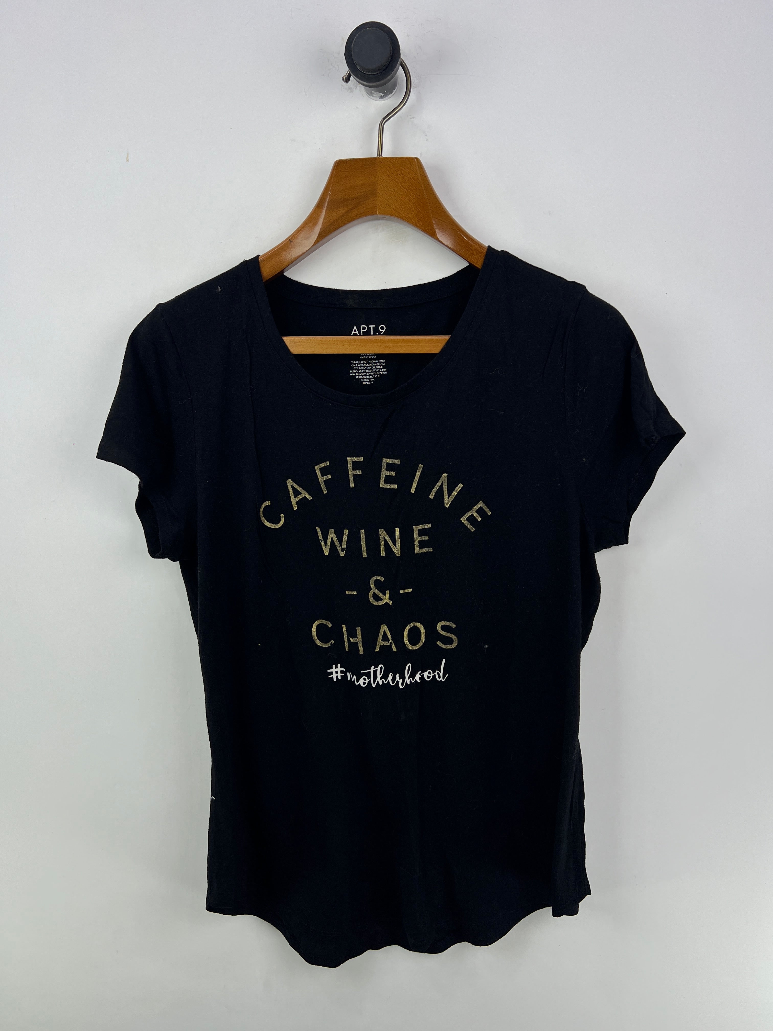 Apt 9 T-Shirt (Women) (Medium-Large)