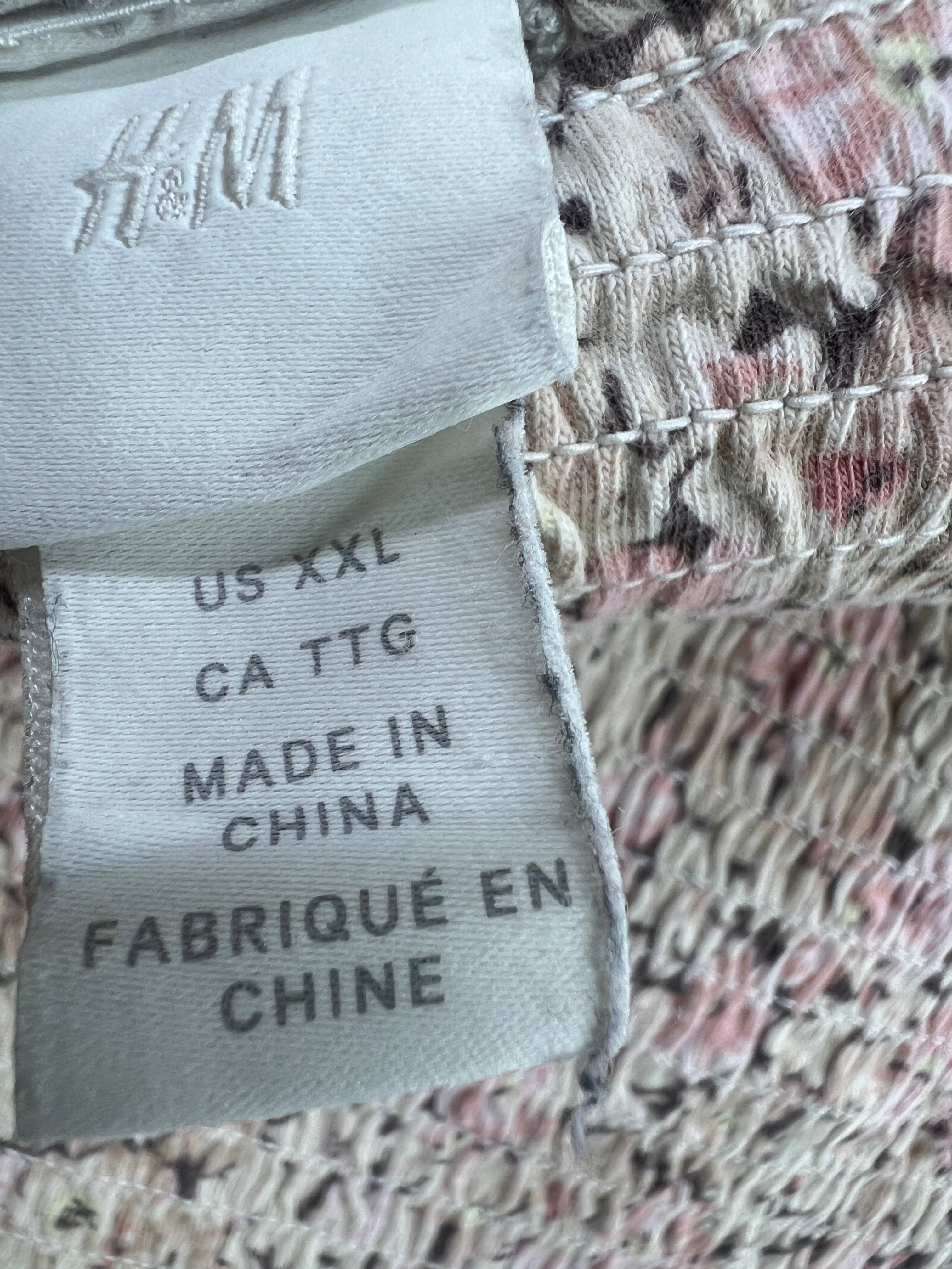 H&M Crop Blouse (Women) (X-Large)