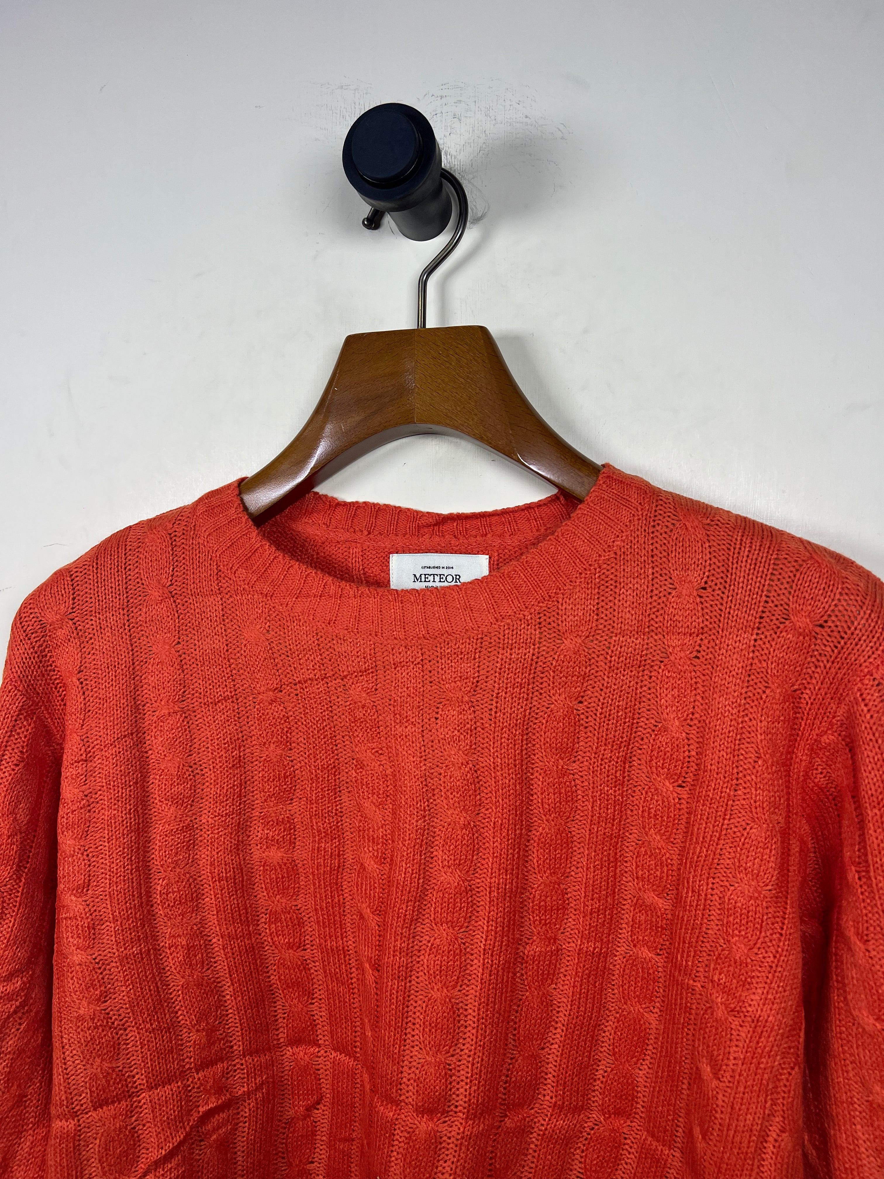 Meteor Cable Knitted Sweater (Large)