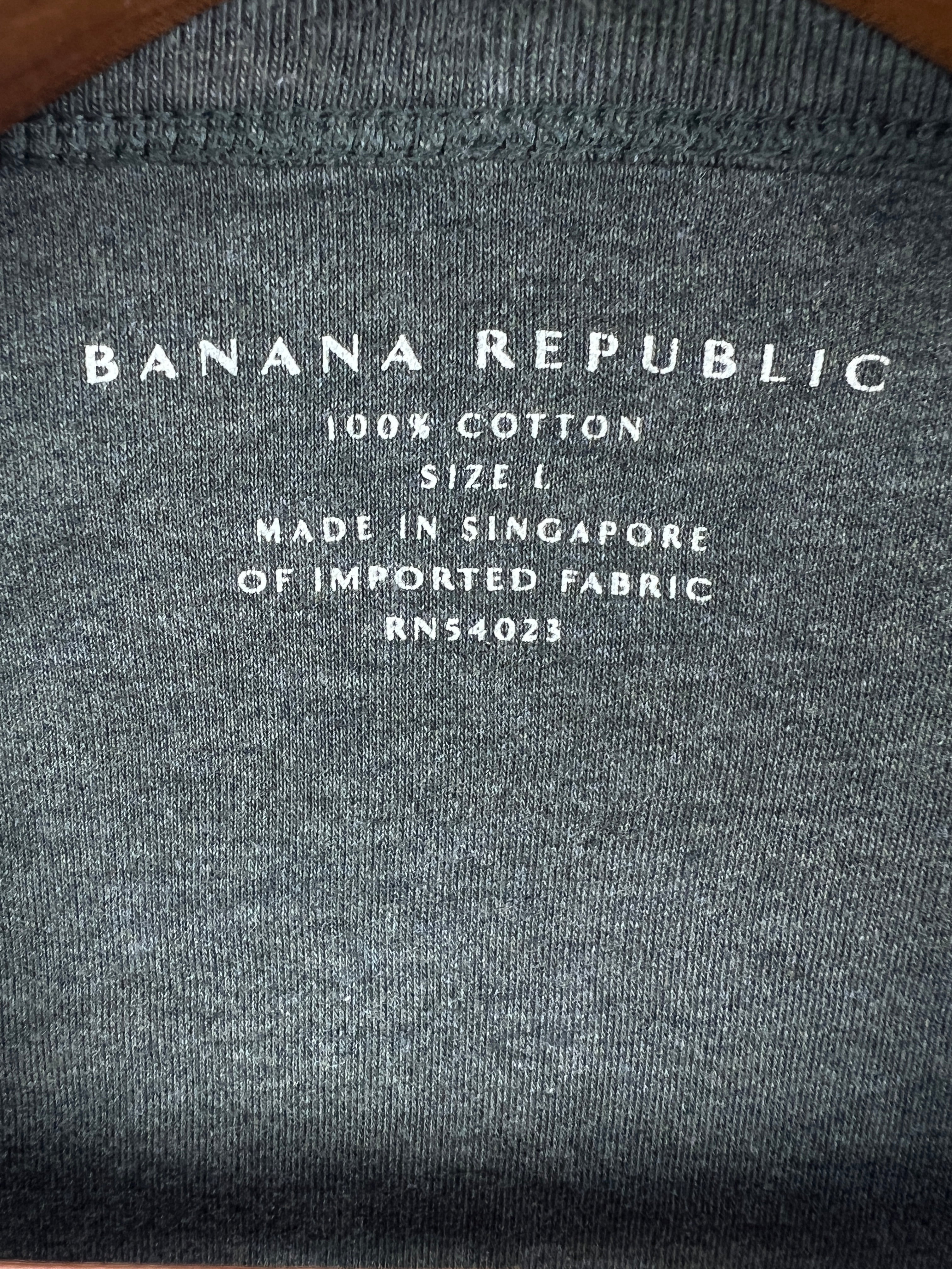 Banana Republic T-Shirt (Women) (Medium-Large)