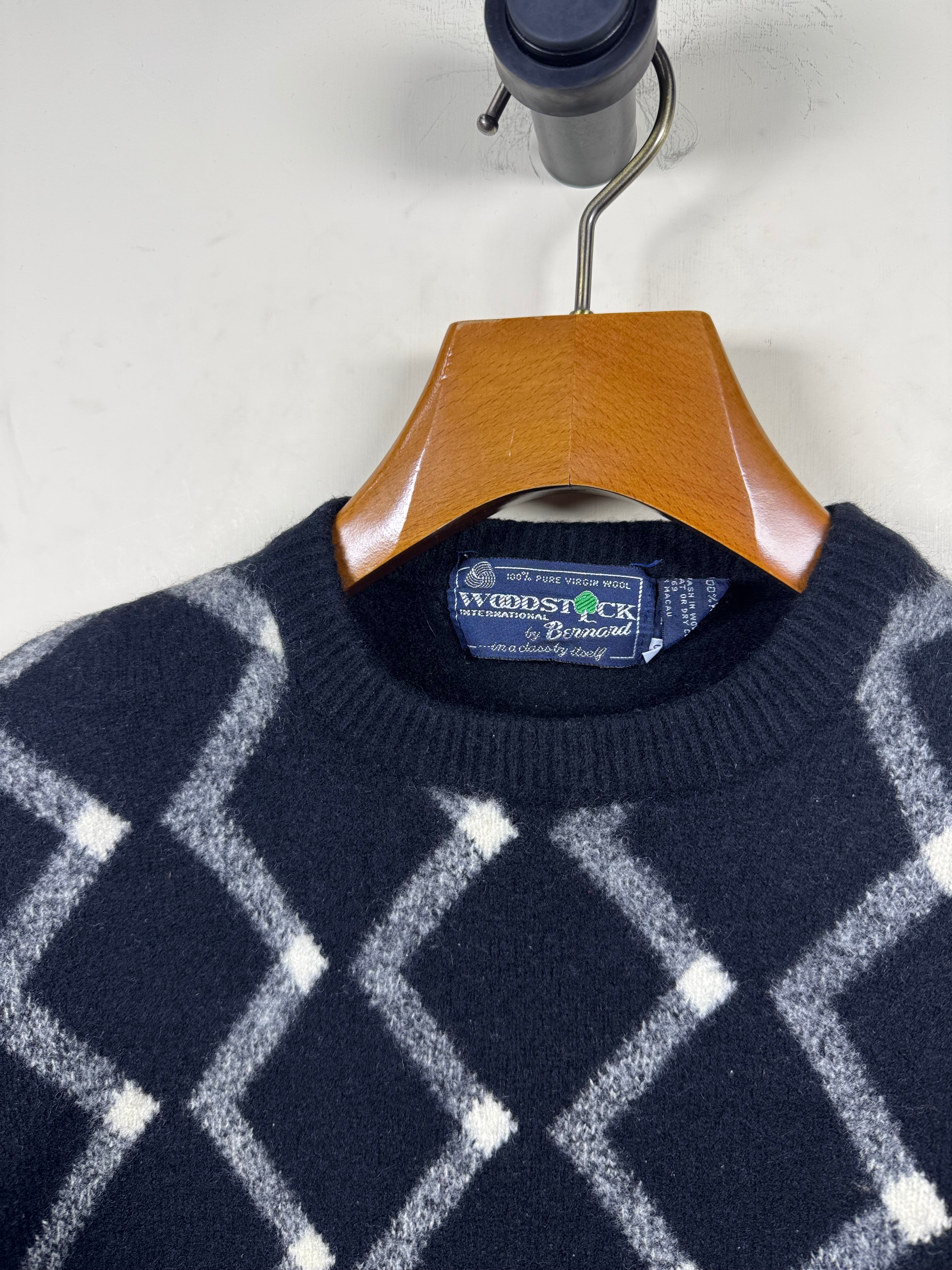 Wood Stick Virgin Lambsool Sweater (Small)