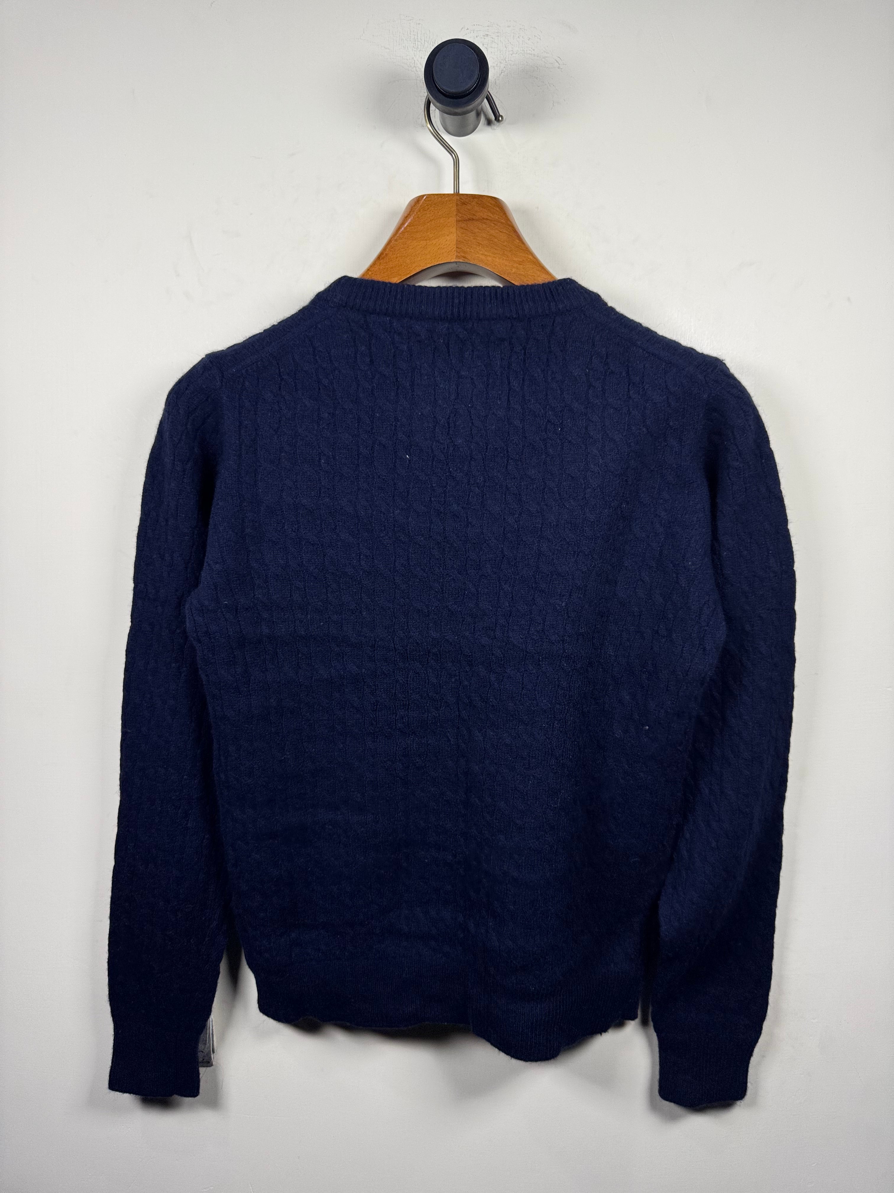Jack Wills Cable Knitted Sweater (Small-Medium)